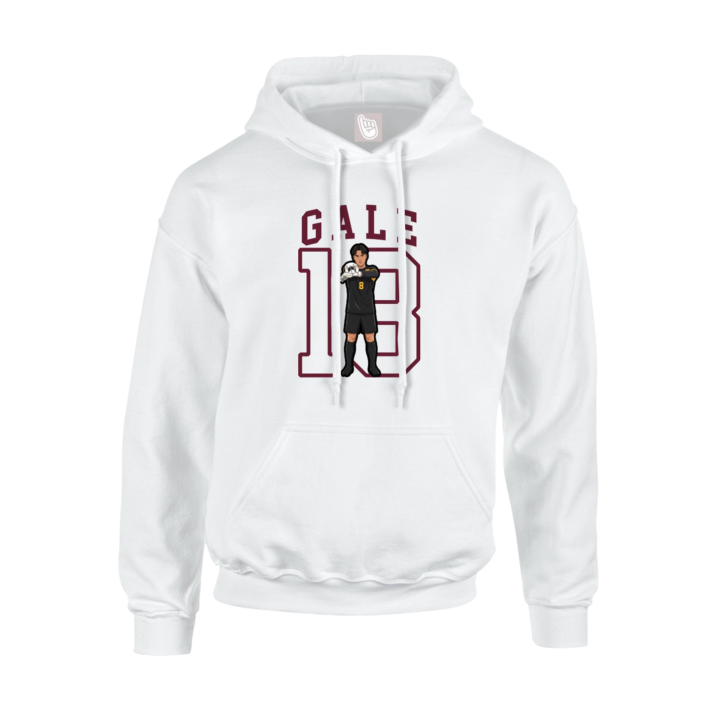 Youth Hoodie — Shirsey in White
