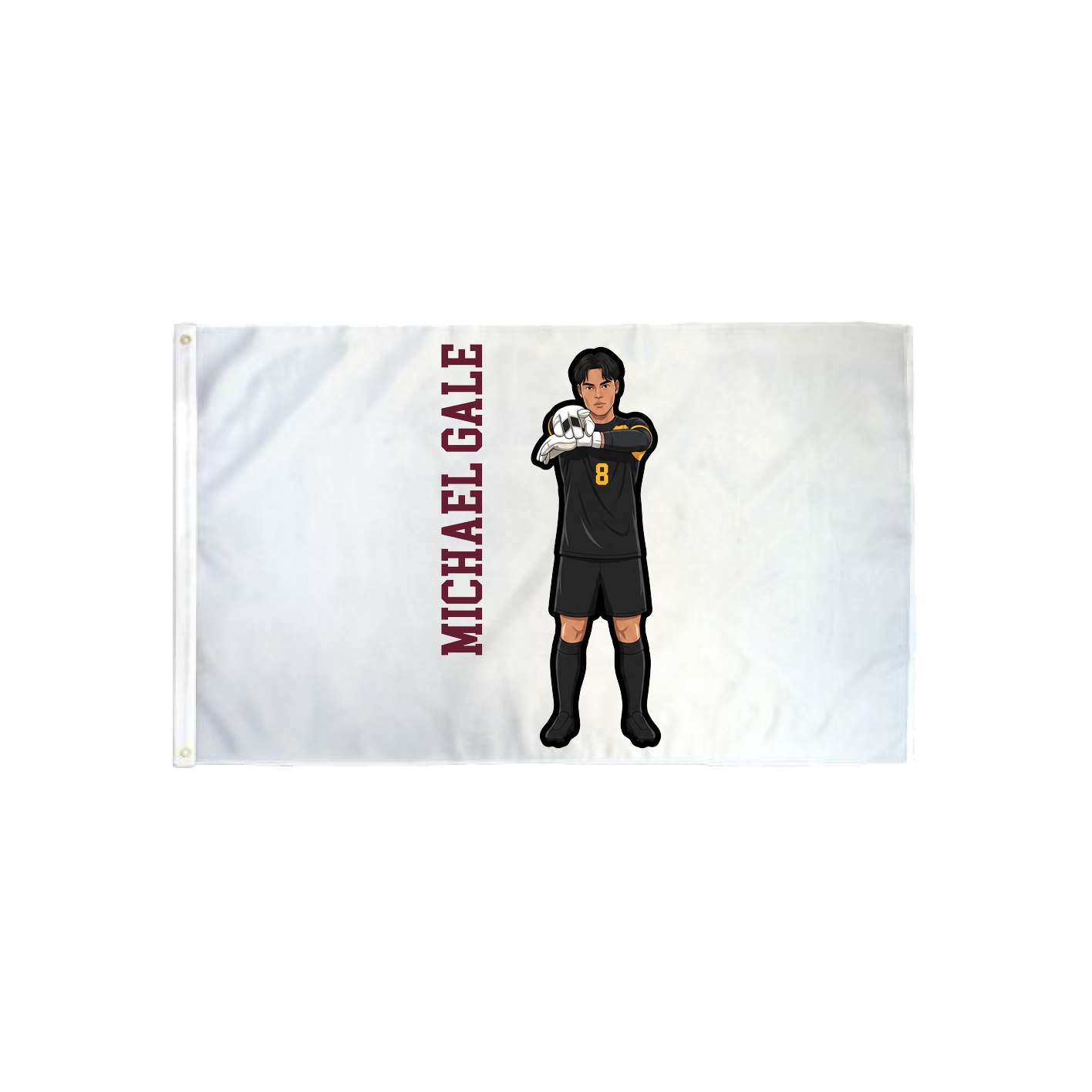 3x5 Flag — Name Vertical in Classic