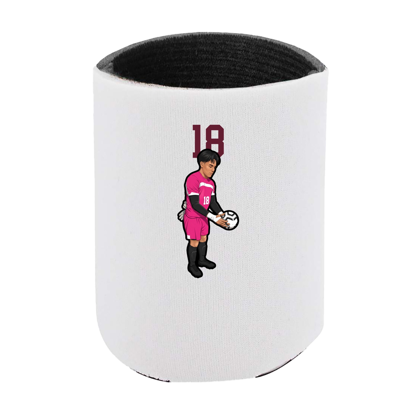 Can Holder — Number Top in White