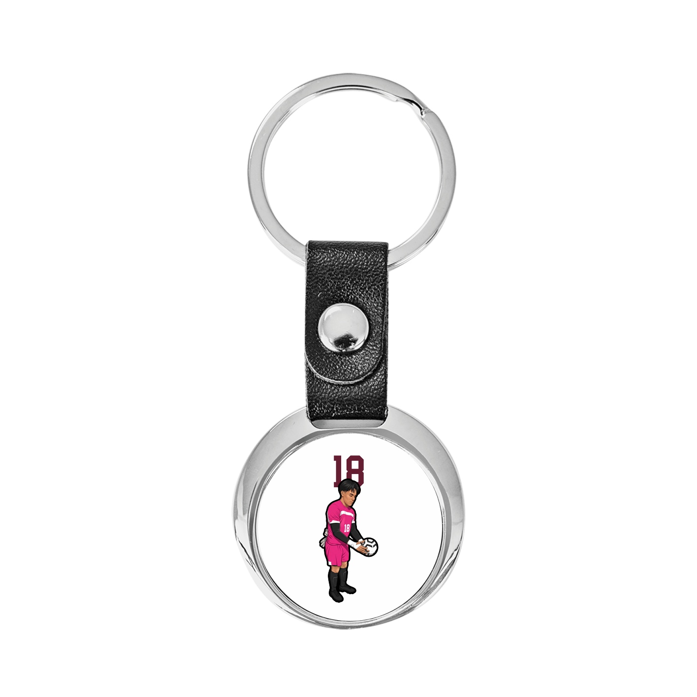 Key Chain — Number Top in Classic