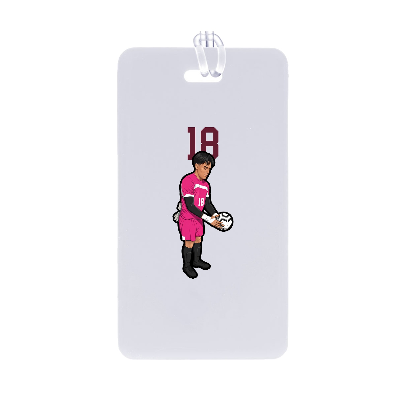 Bag Tag — Number Top in Classic