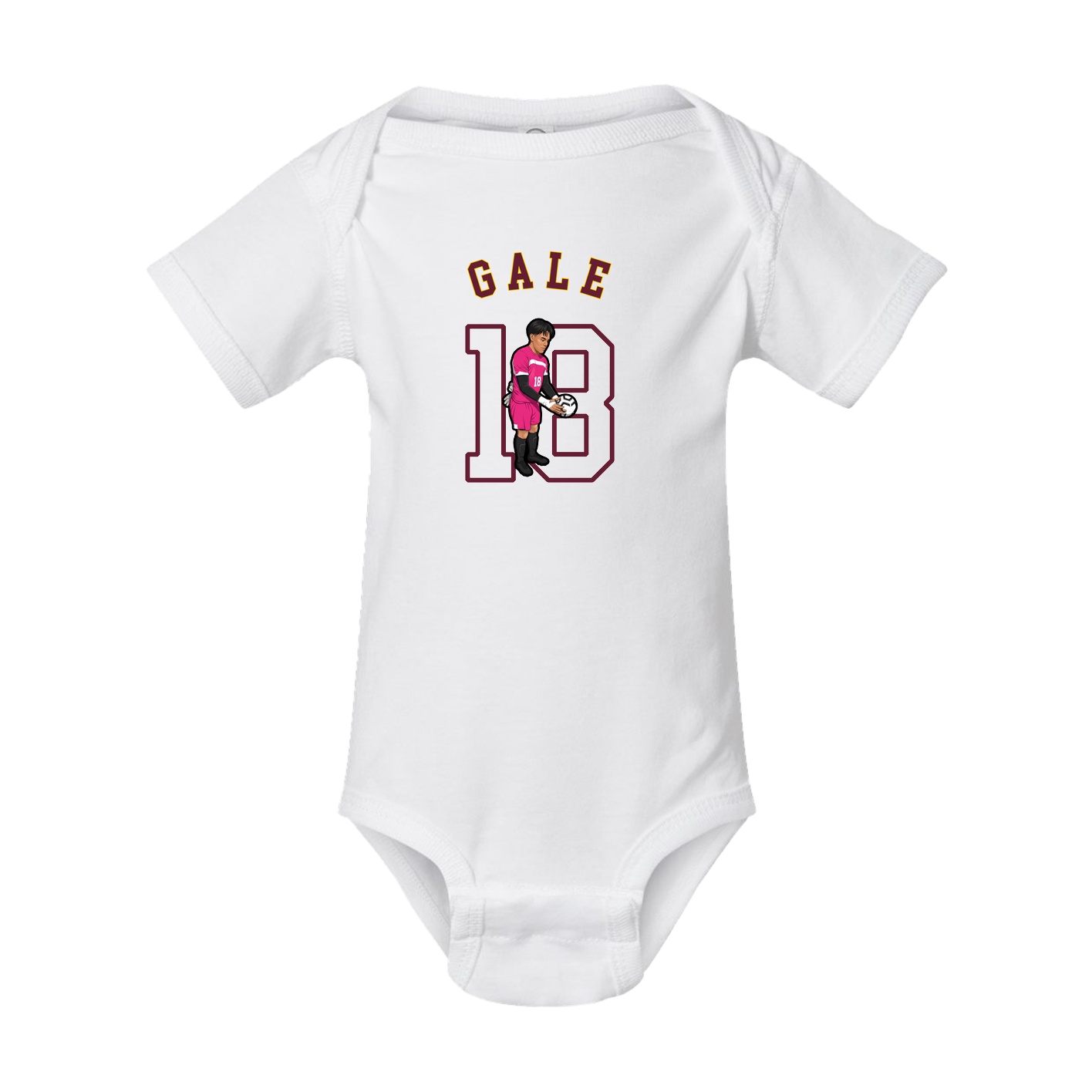 Baby Onesie — Shirsey Arch in White