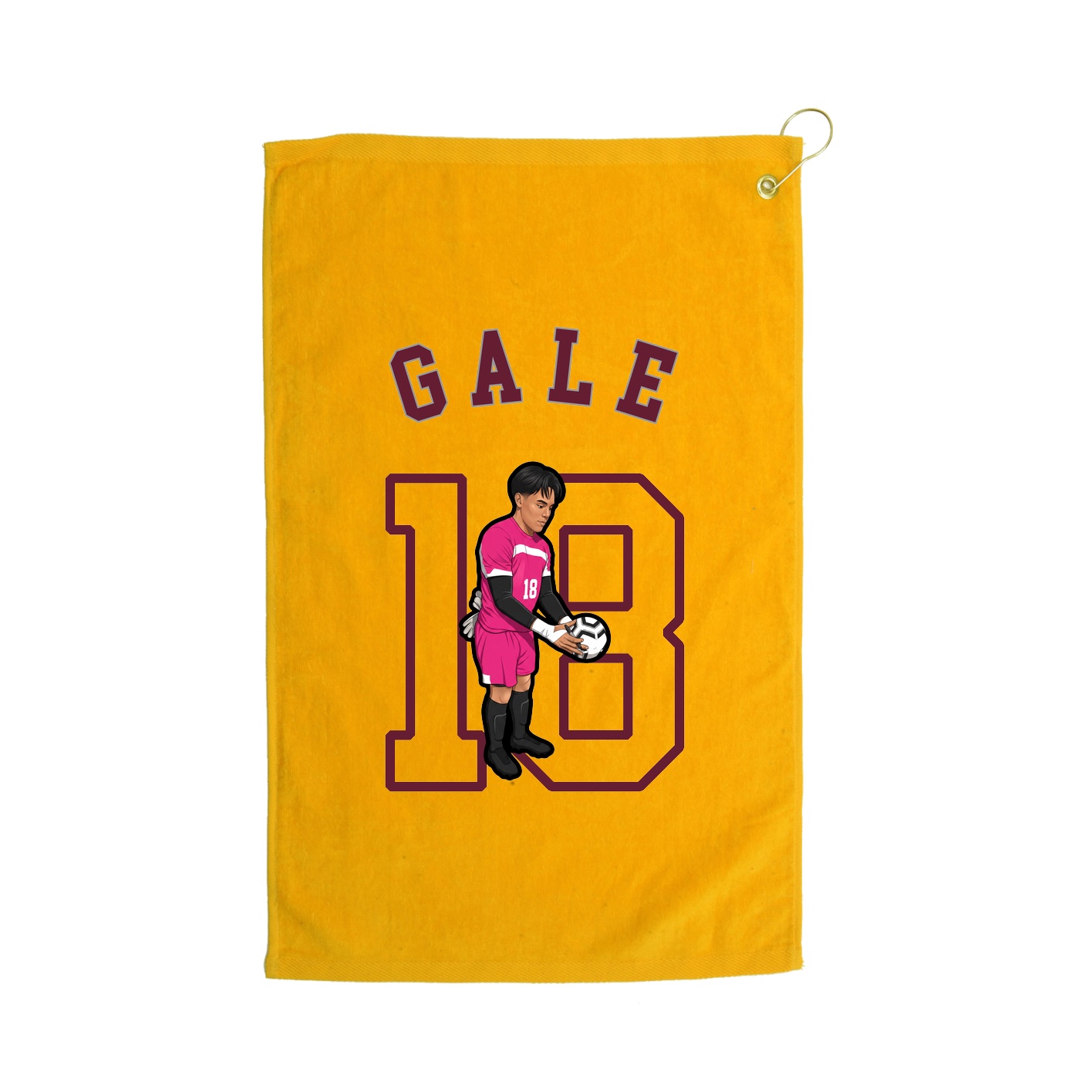 Golf Towel — Shirsey Arch in Gold