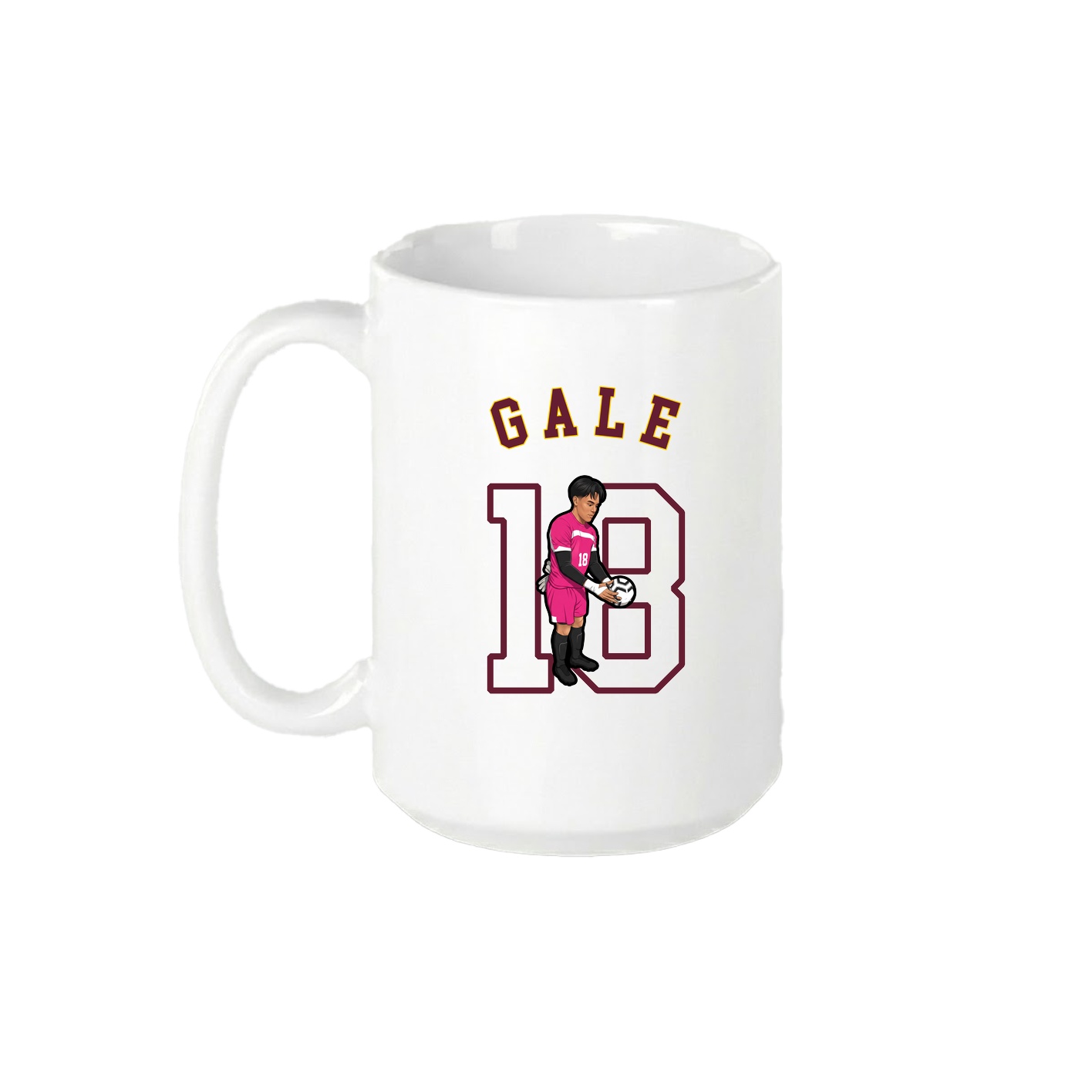 15oz Coffee Mug — Shirsey Arch in White
