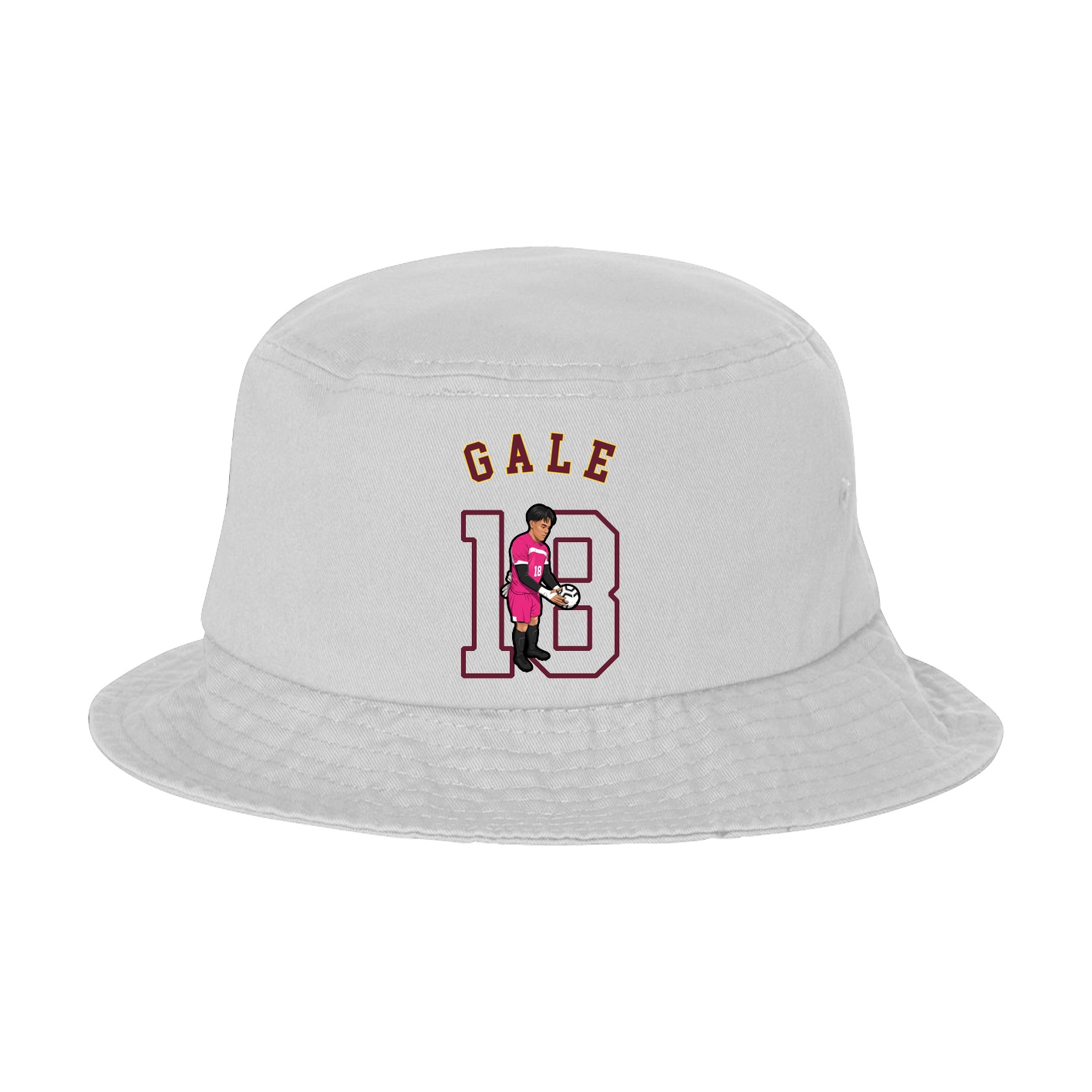 Bucket Cap — Shirsey Arch in White
