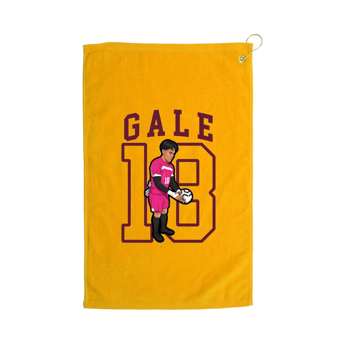 Golf Towel — Shirsey in Gold