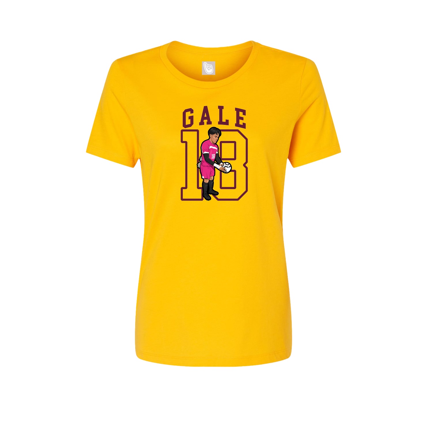 Womens Tee — Shirsey in Gold