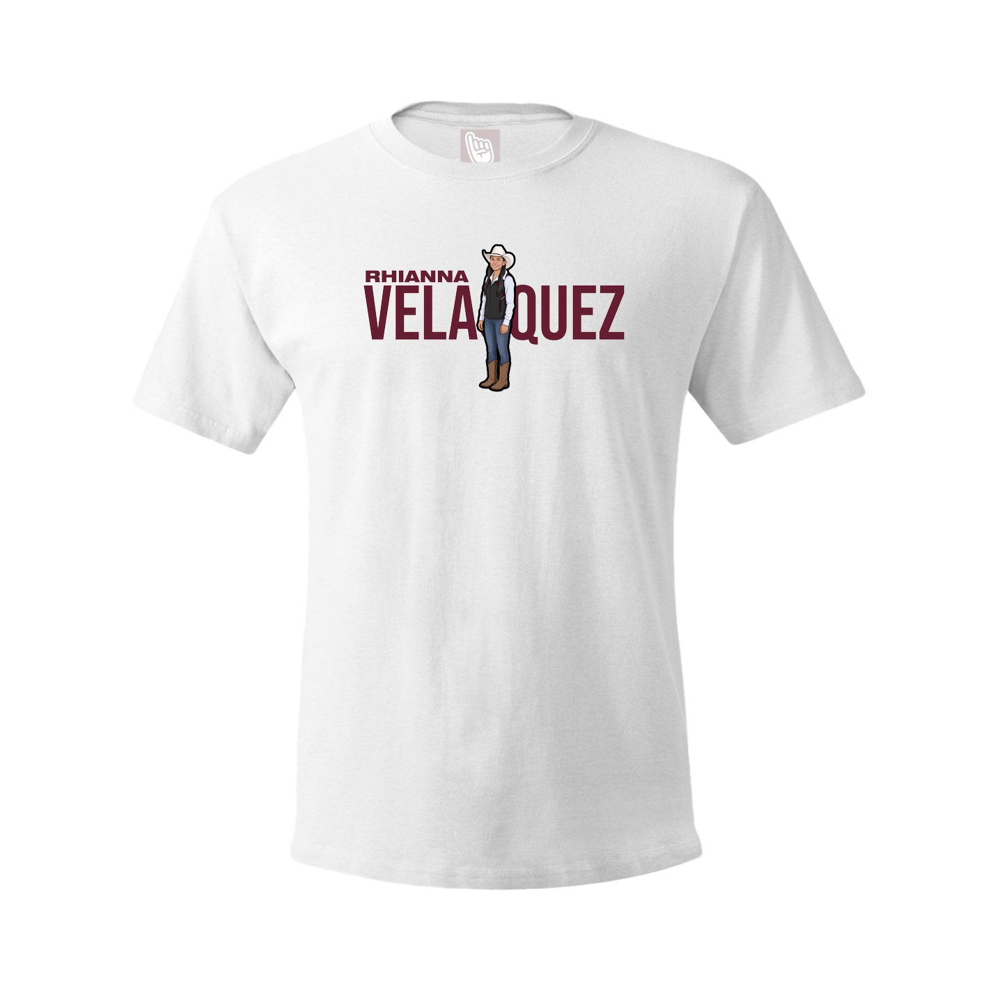 Tee — Player Name in White