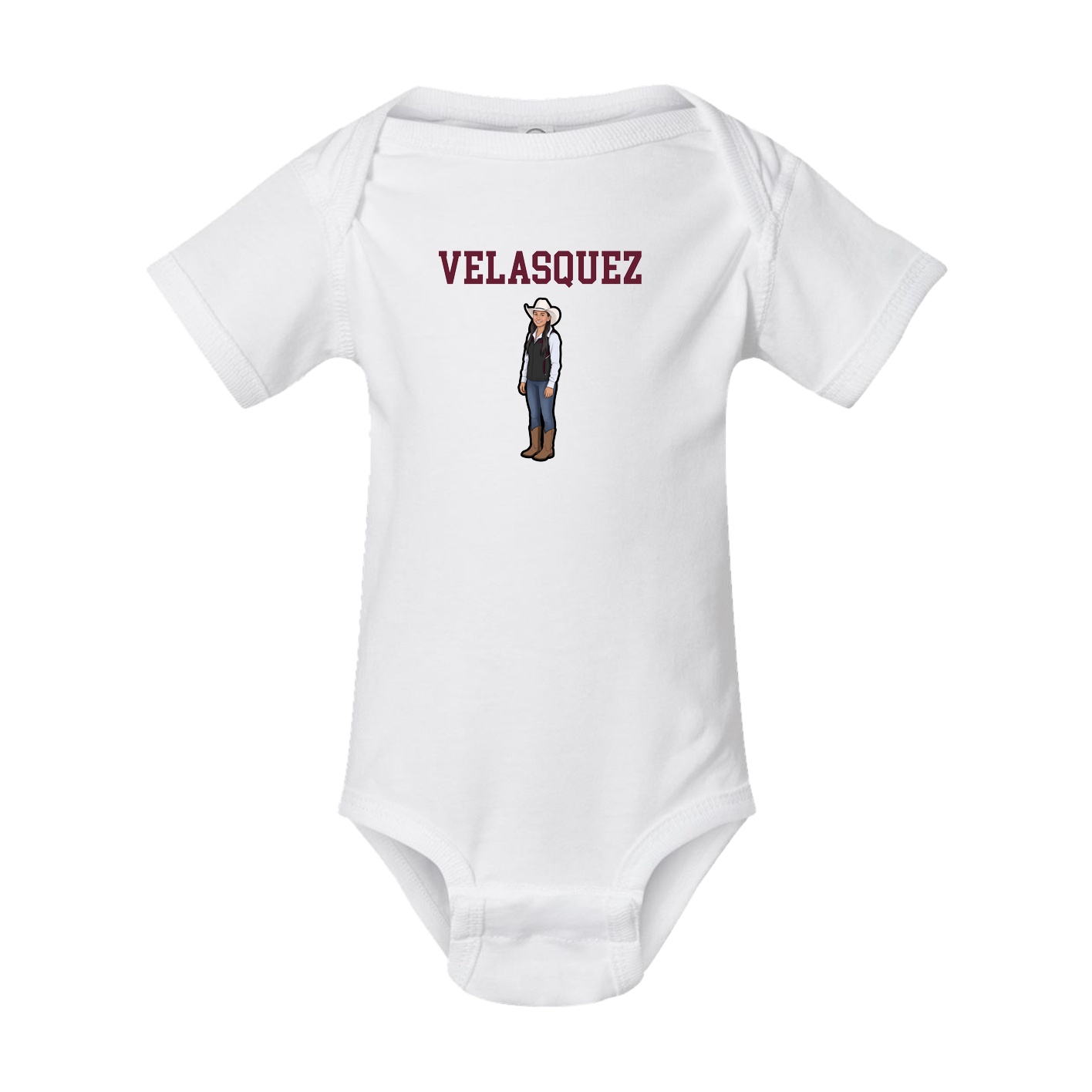 Baby Onesie — Shirsey in White
