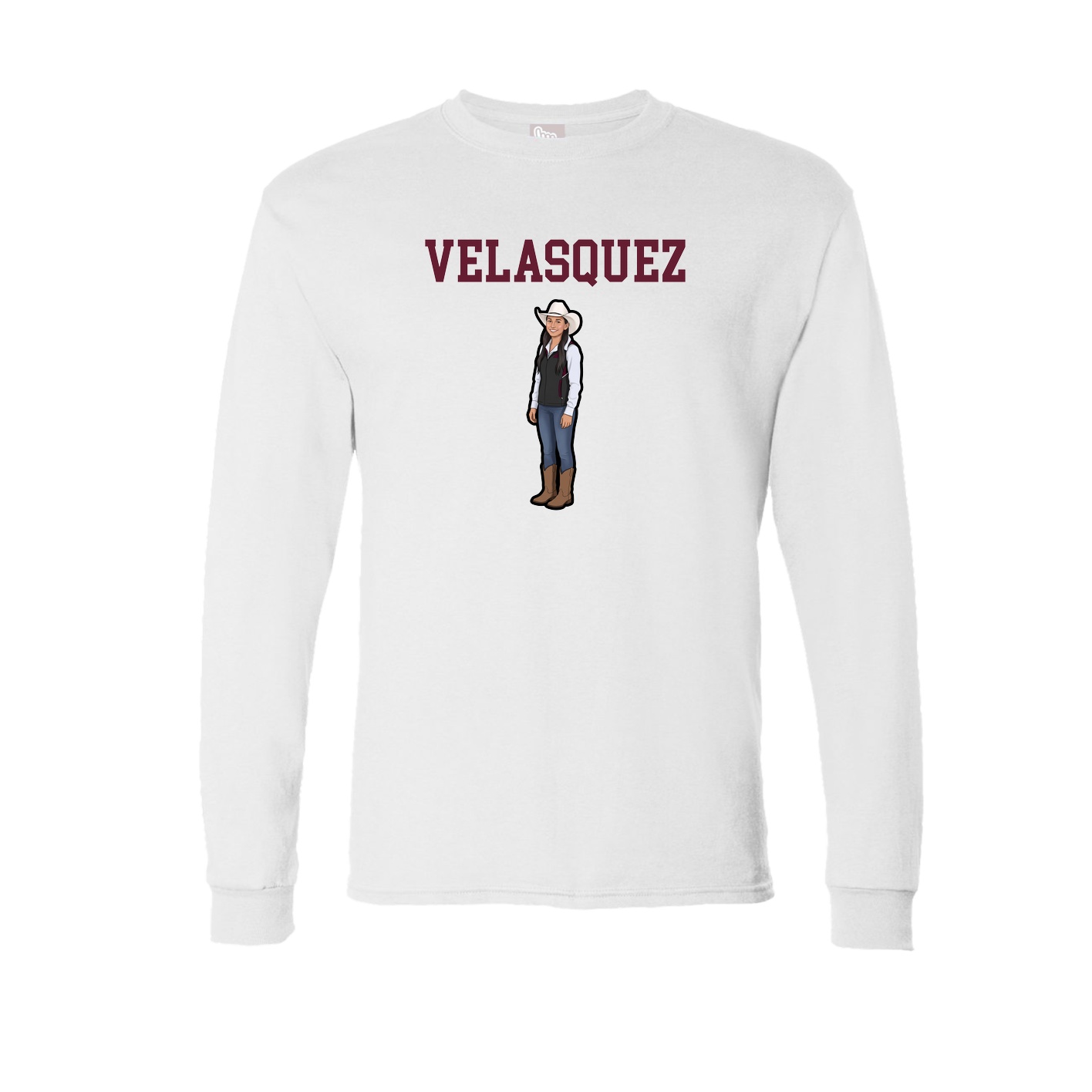 Long Sleeve Tee — Shirsey in White
