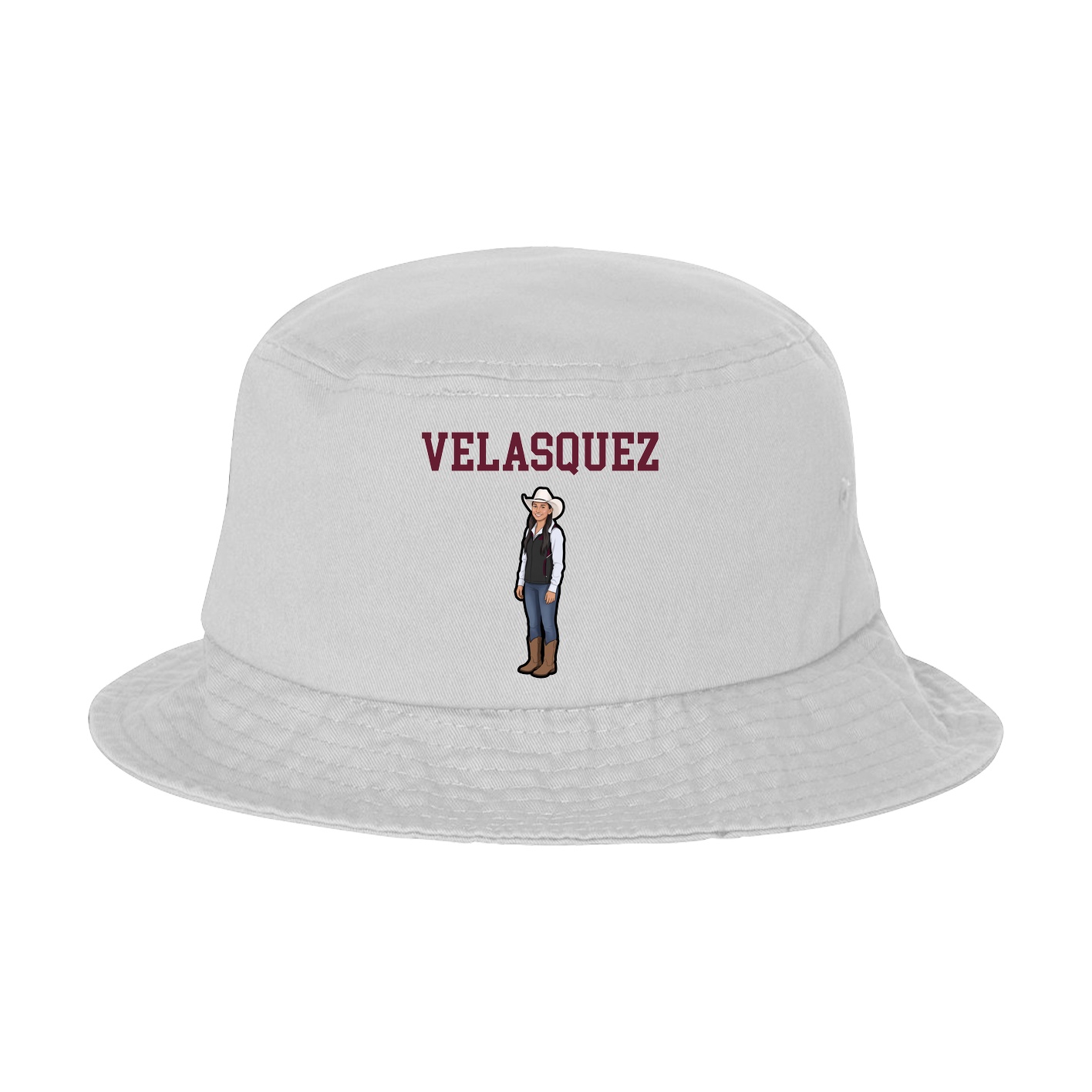 Bucket Cap — Shirsey in White