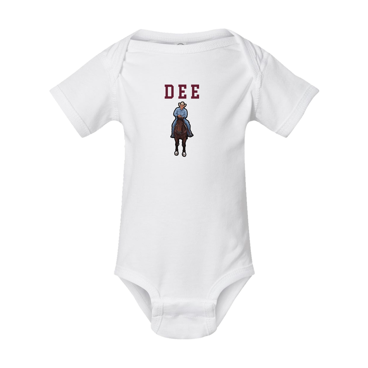 Baby Onesie — Shirsey in White