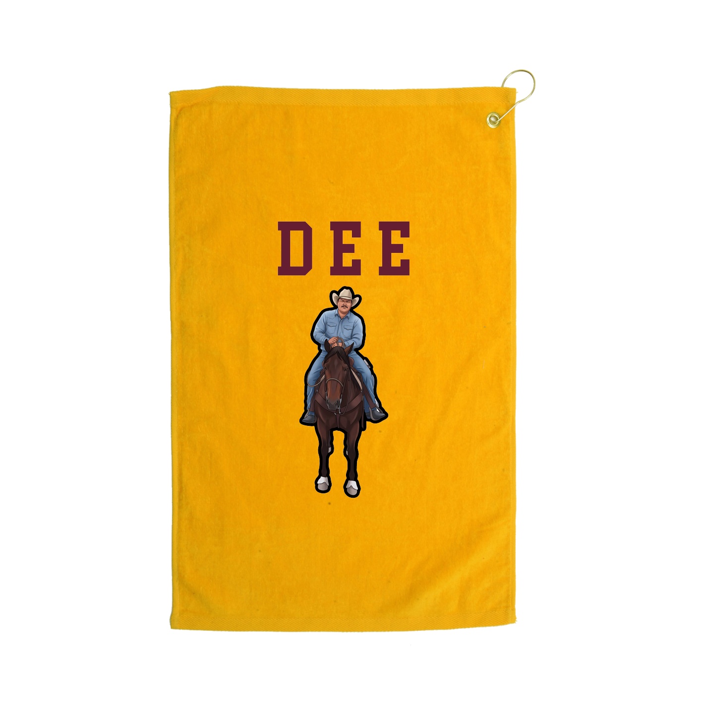 Golf Towel — Shirsey in Gold