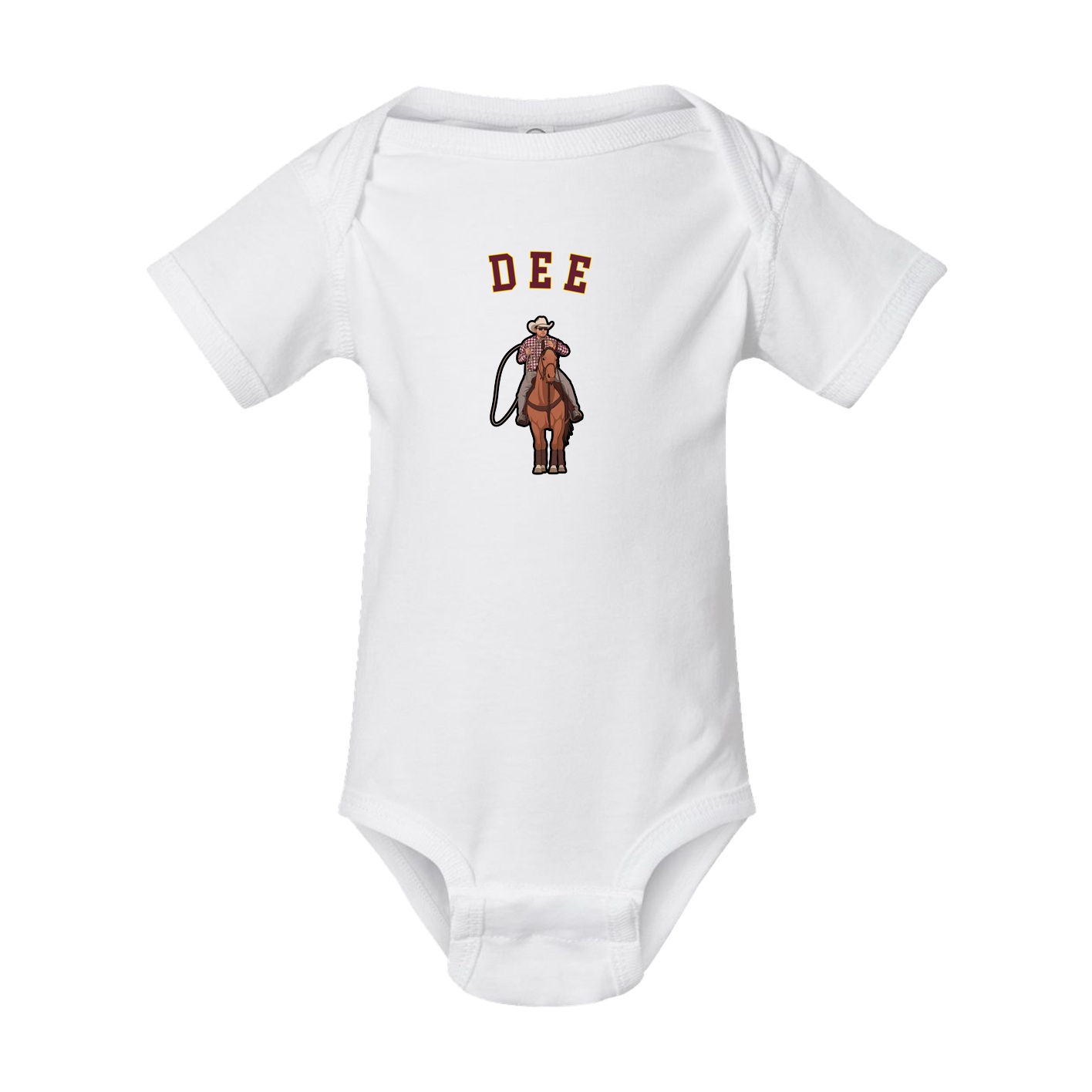 Baby Onesie — Shirsey Arch in White