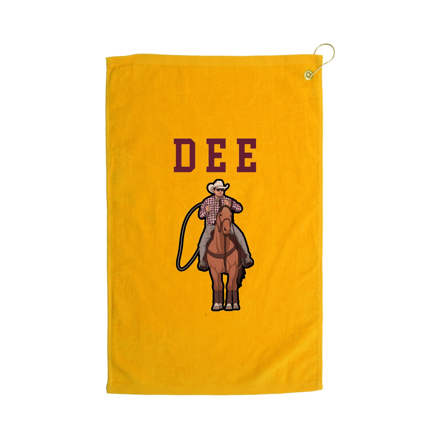Golf Towel — Shirsey in Gold