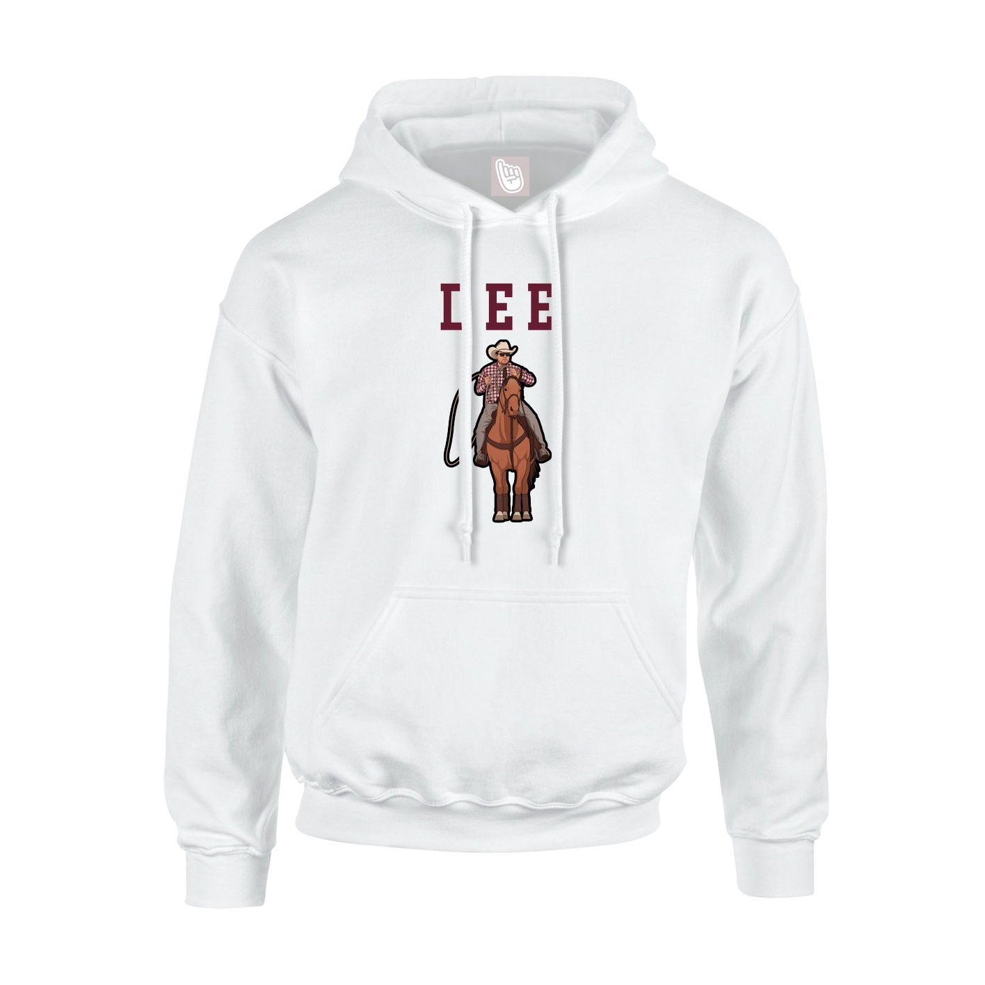 Youth Hoodie — Shirsey in White