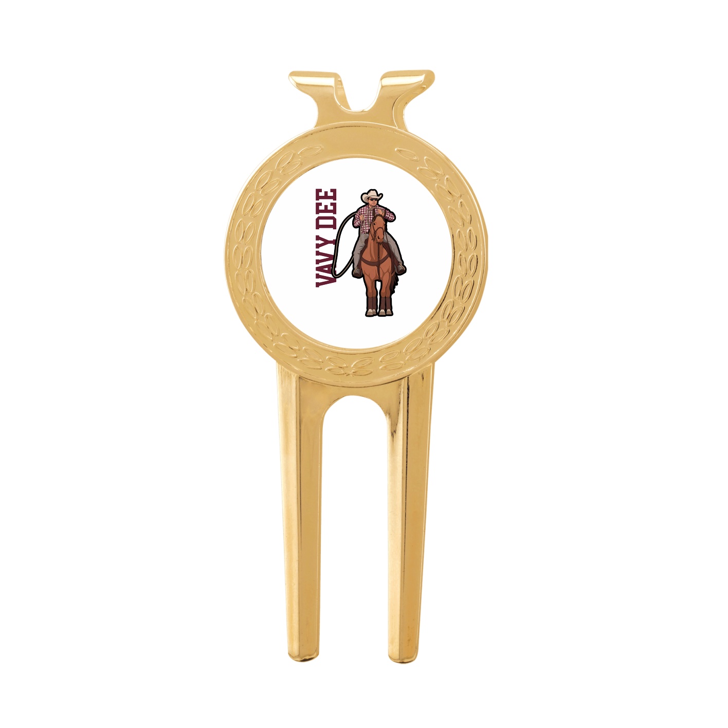 Divot Tool with Ball Marker — Name Vertical in Classic