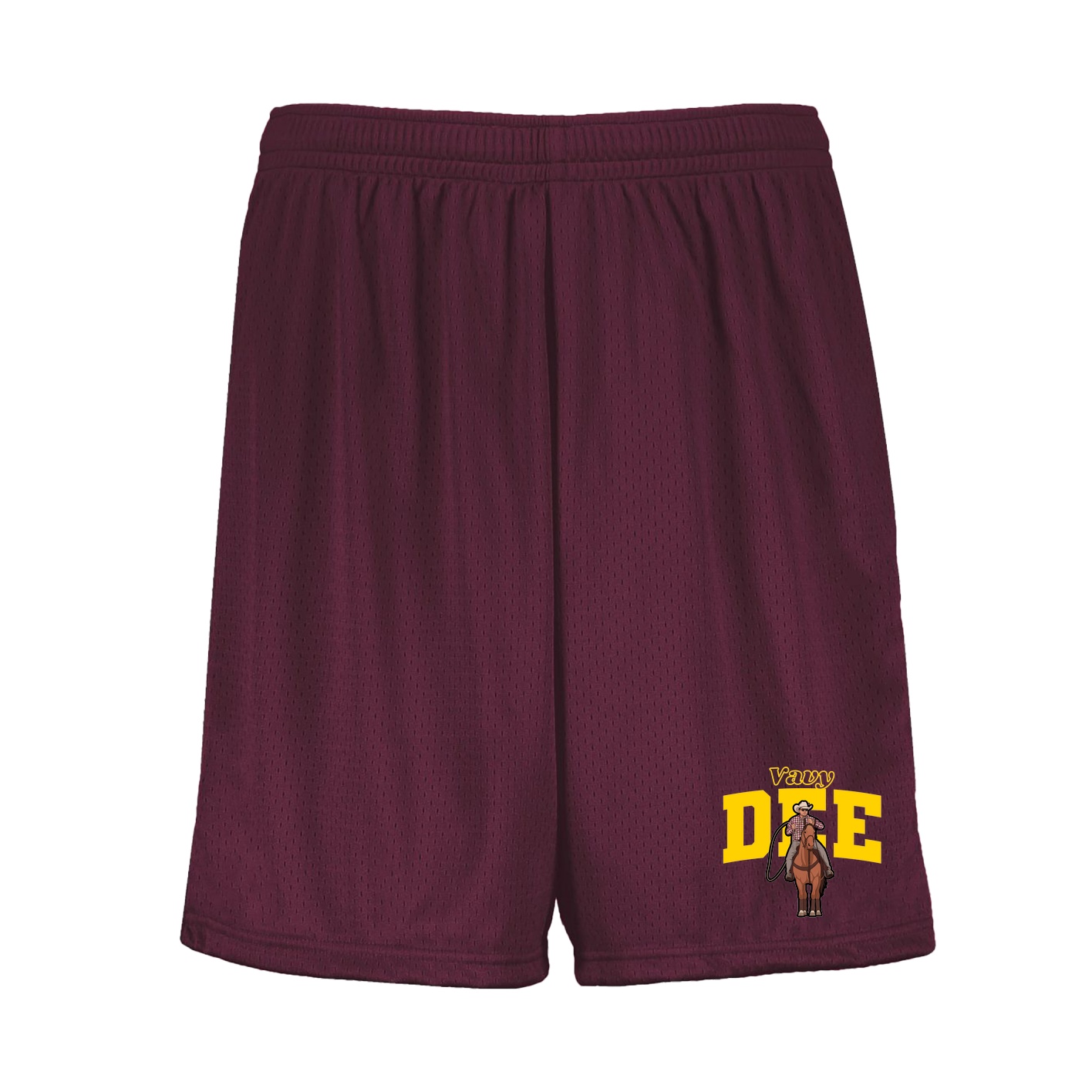 Shorts — Name Arch in Maroon