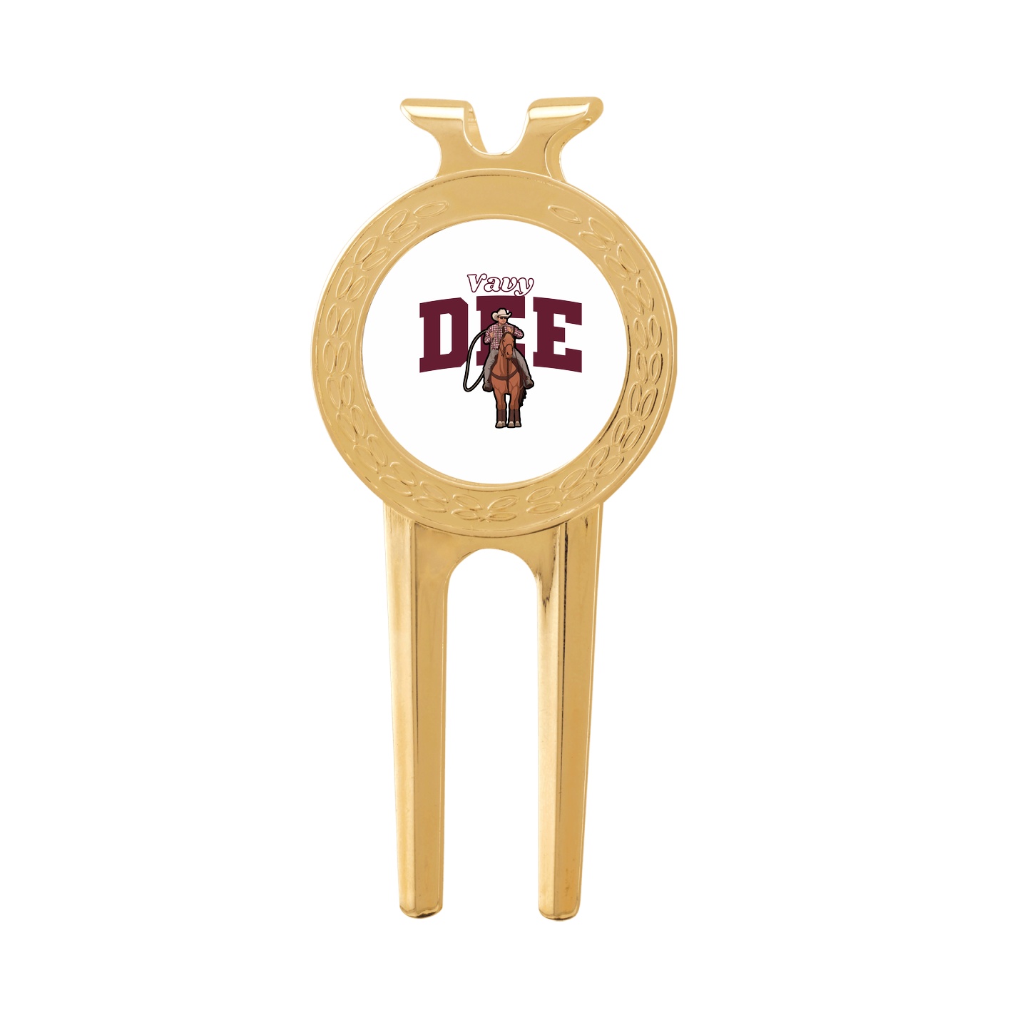 Divot Tool with Ball Marker — Name Arch in Classic