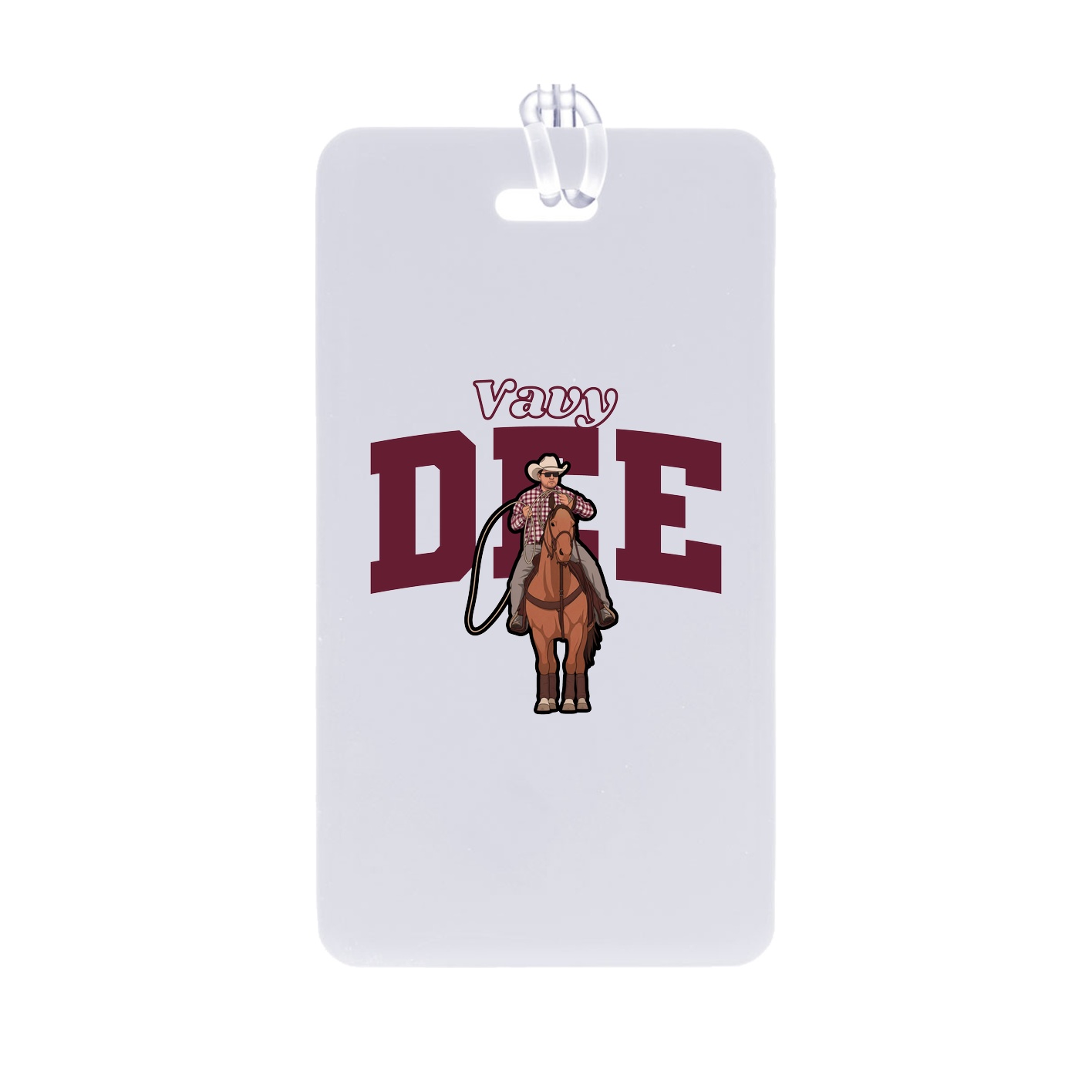 Bag Tag — Name Arch in Classic
