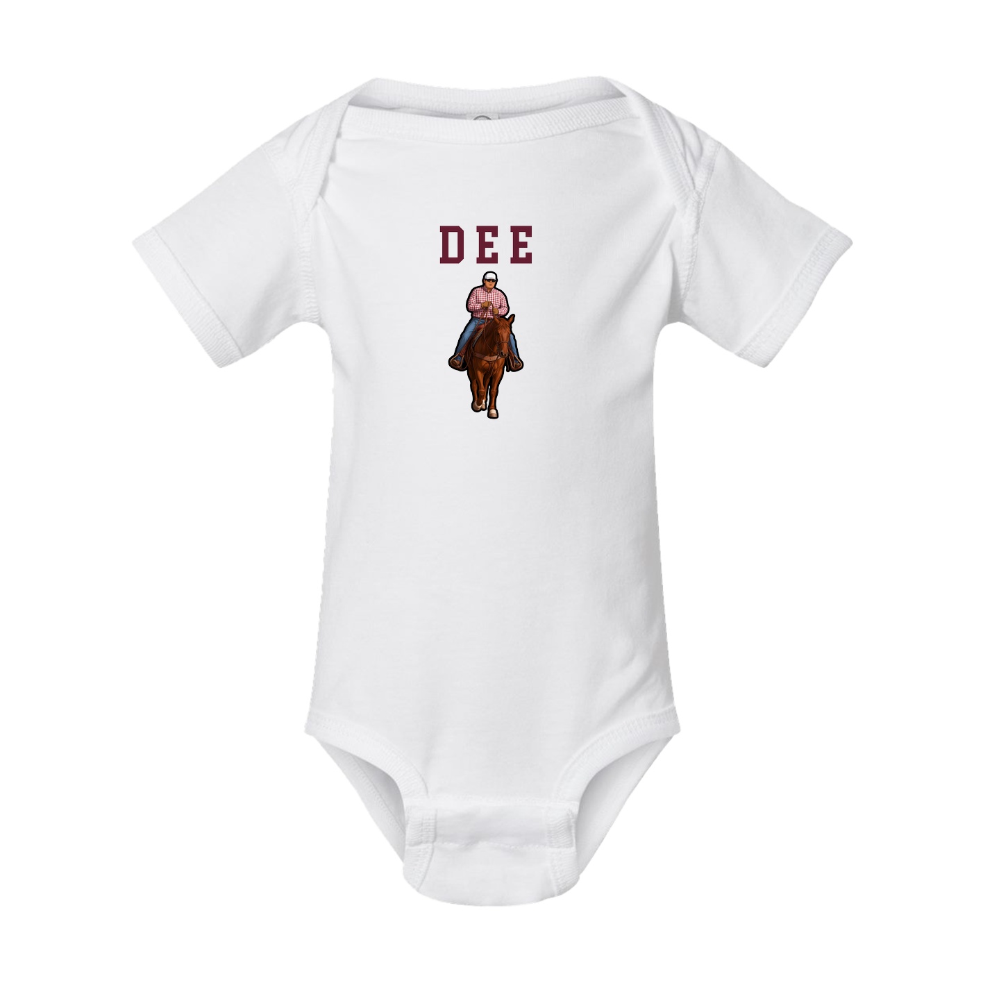 Baby Onesie — Shirsey in White