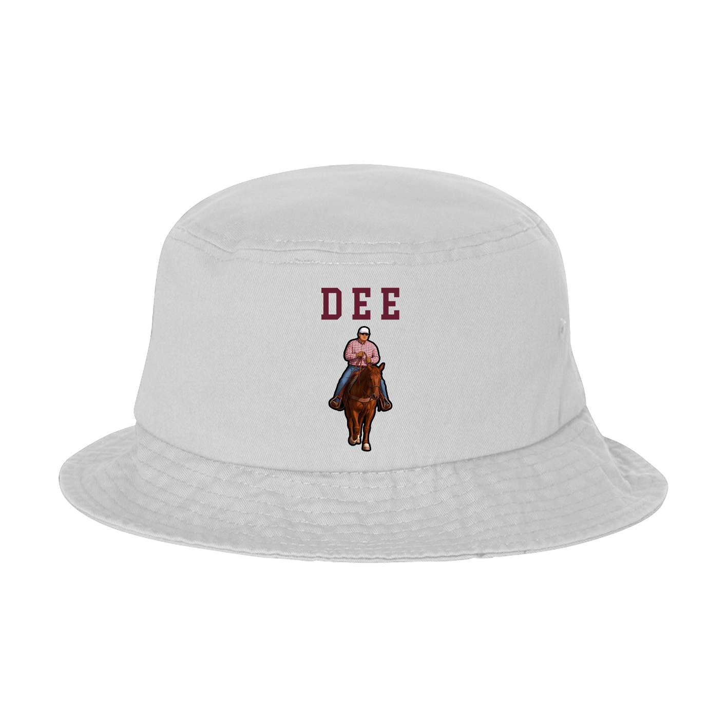Bucket Cap — Shirsey in White