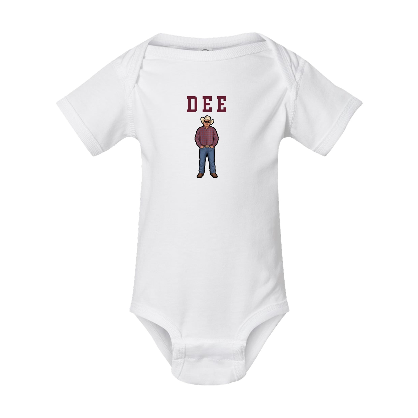 Baby Onesie — Shirsey in White