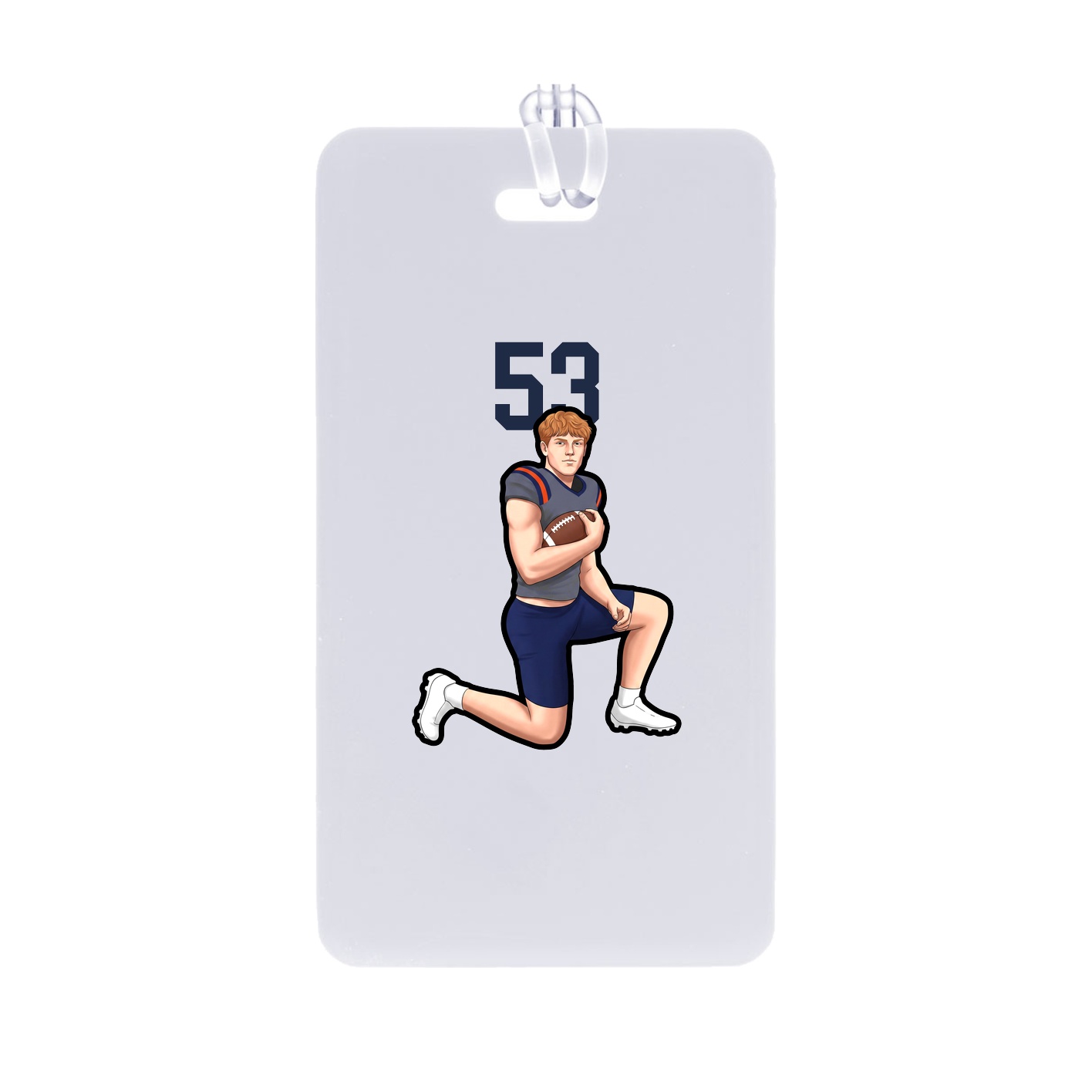 Bag Tag — Number Top in Classic