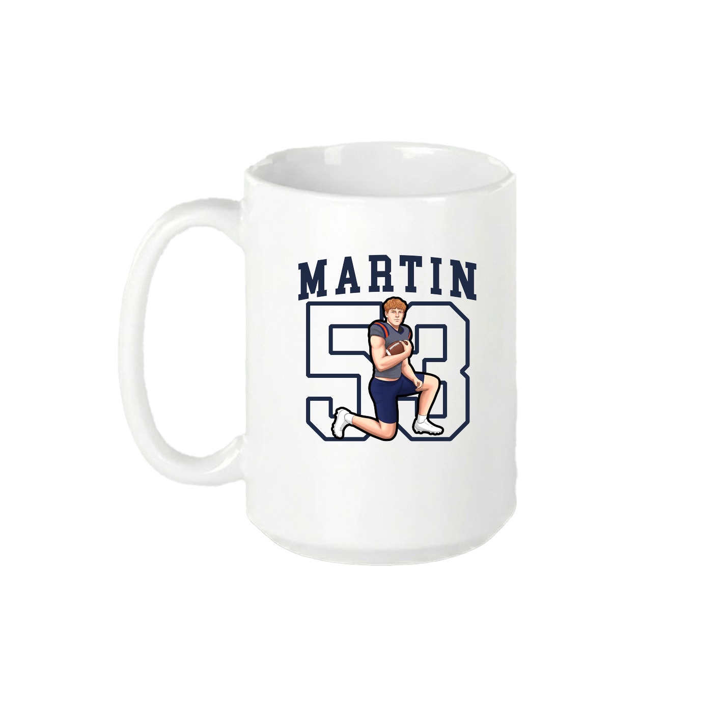 15oz Coffee Mug — Shirsey in White