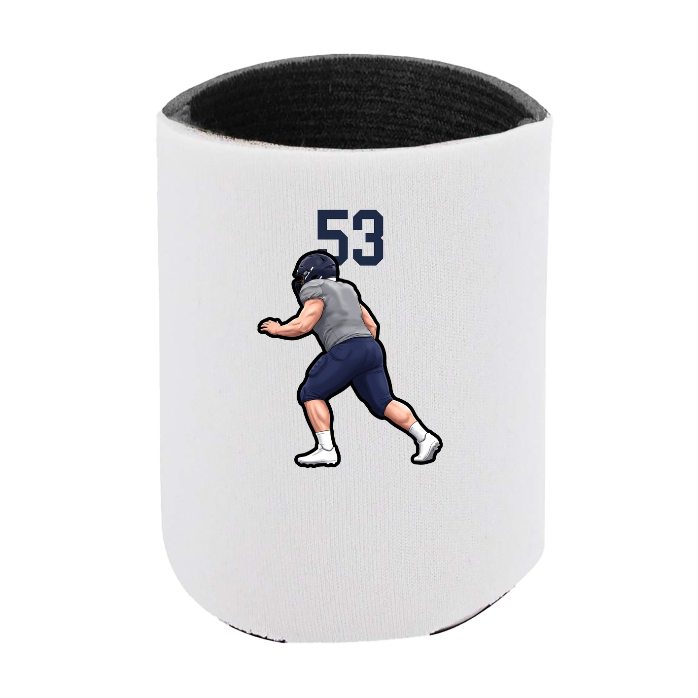 Can Holder — Number Top in White