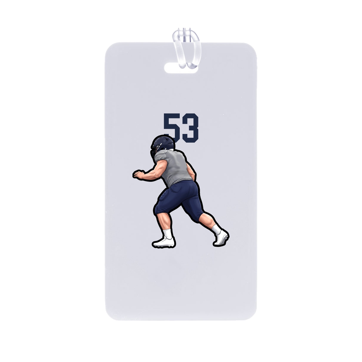Bag Tag — Number Top in Classic