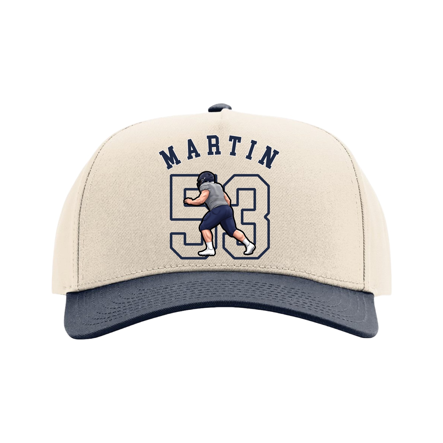 Full Fabric Five-Panel Champ Cap