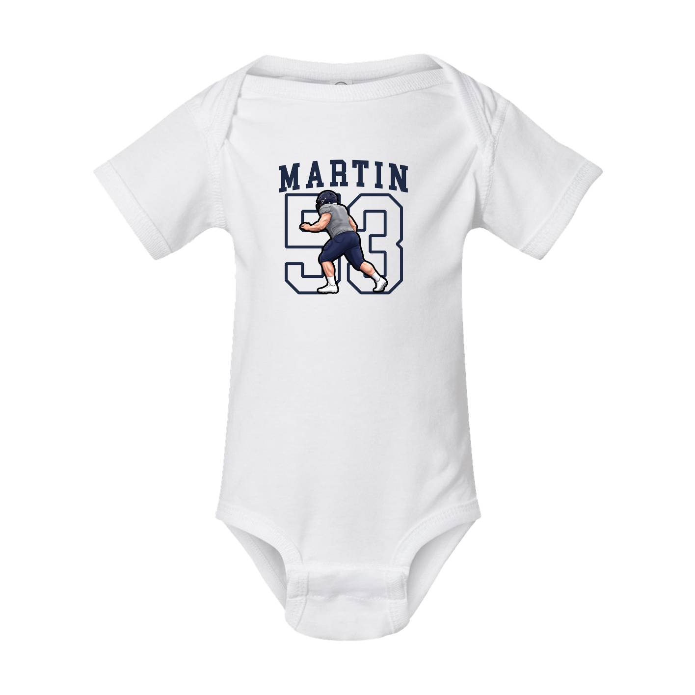Baby Onesie — Shirsey in White