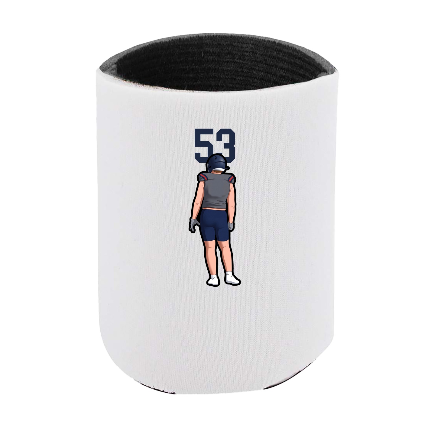 Can Holder — Number Top in White