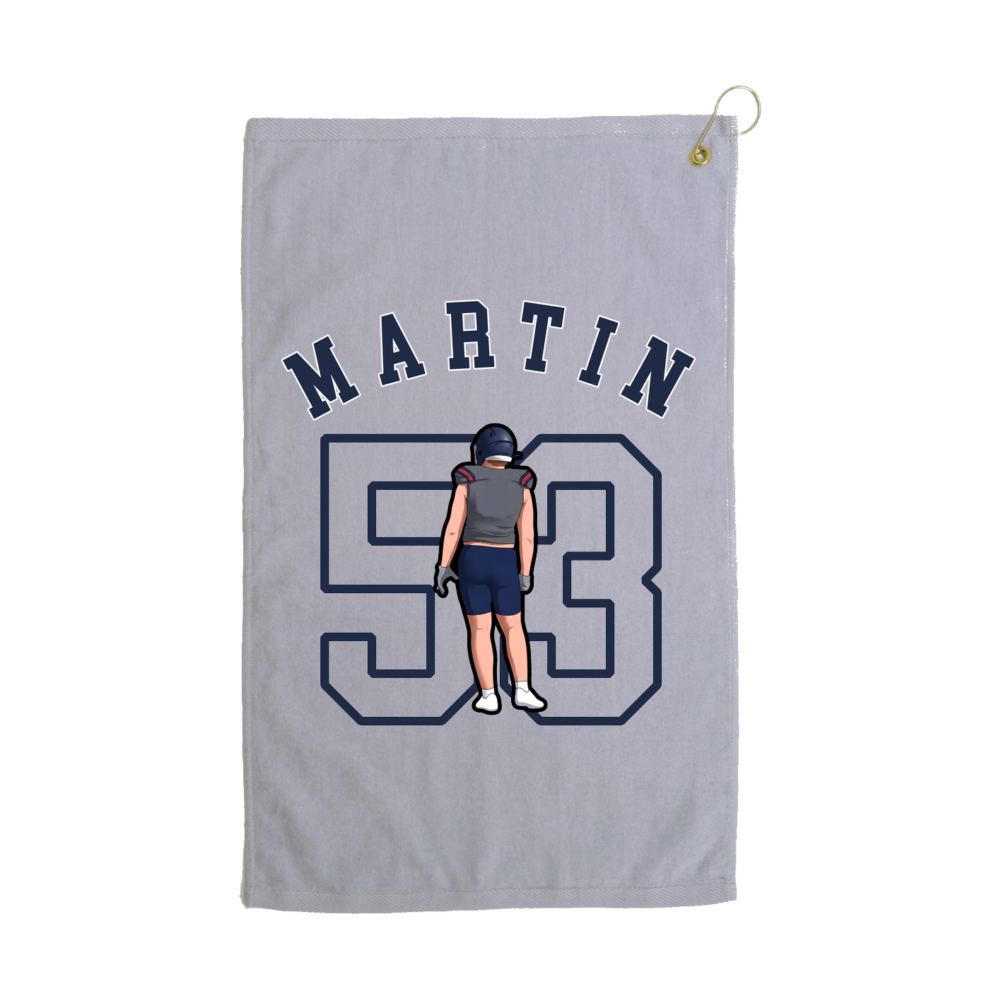 Golf Towel — Shirsey Arch in Grey