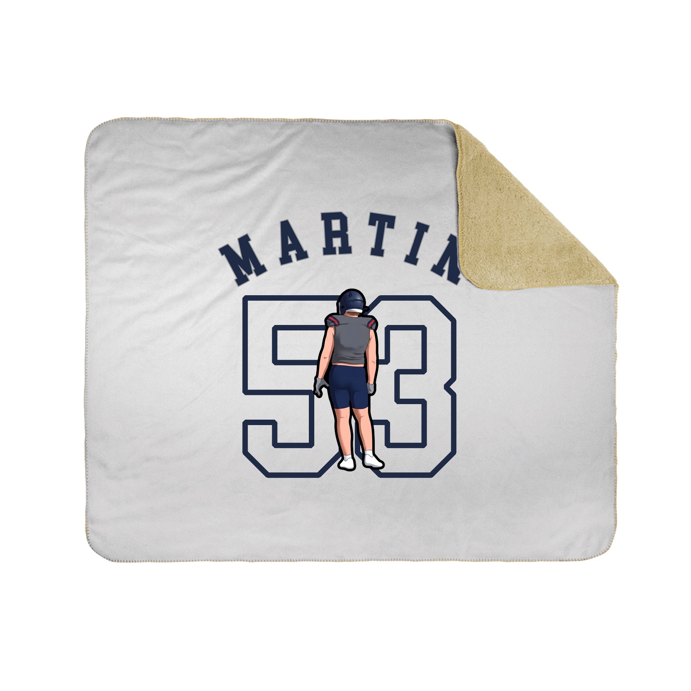 Throw Blanket — Shirsey Arch in White