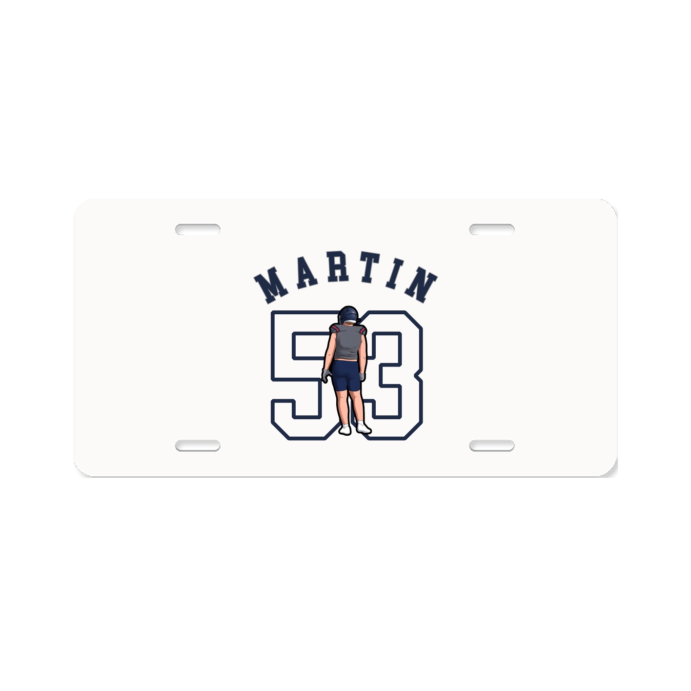 License Plate — Shirsey Arch in Classic