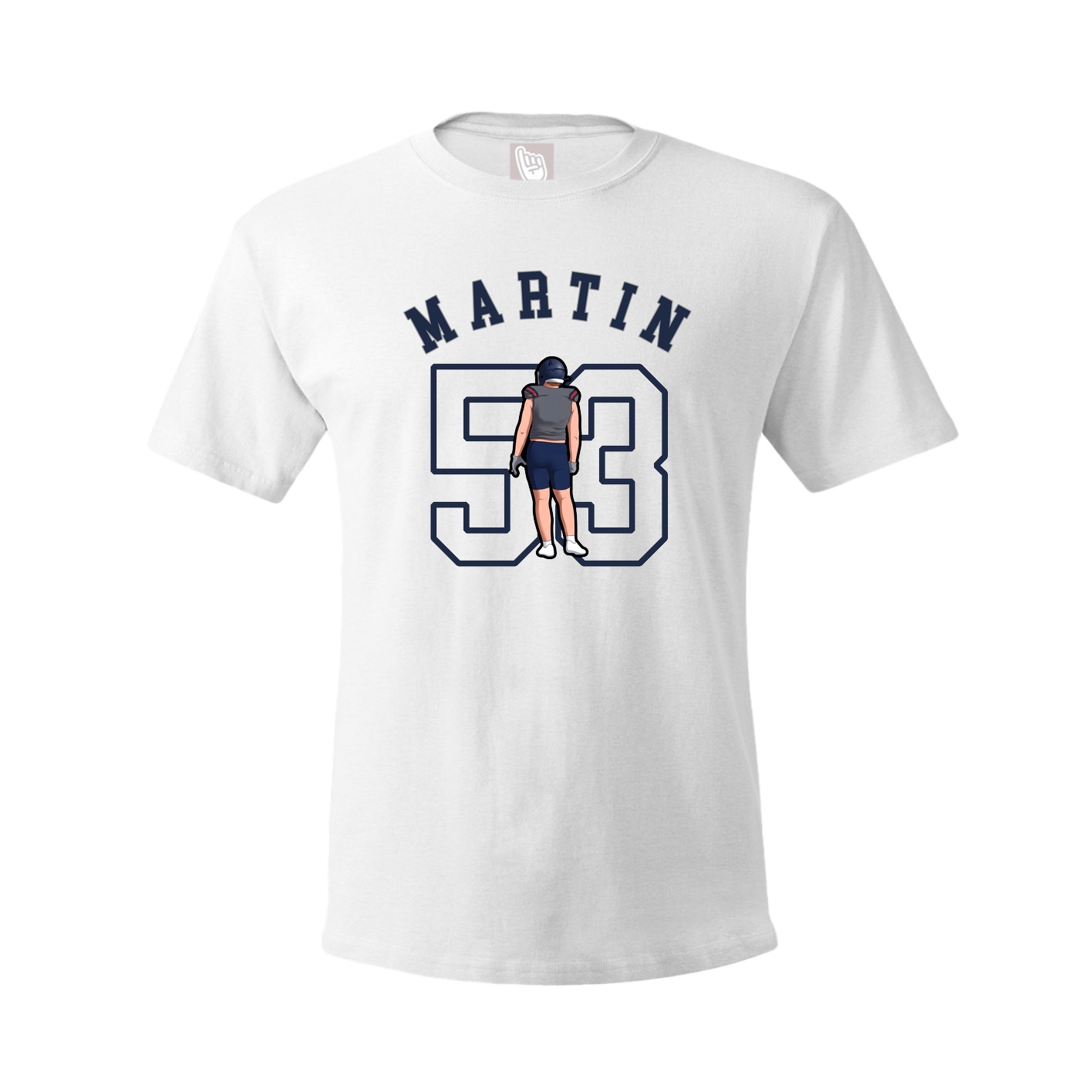 Tee — Shirsey Arch in White