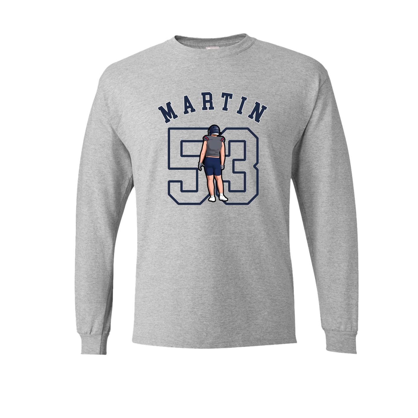 Long Sleeve Tee — Shirsey Arch in Grey