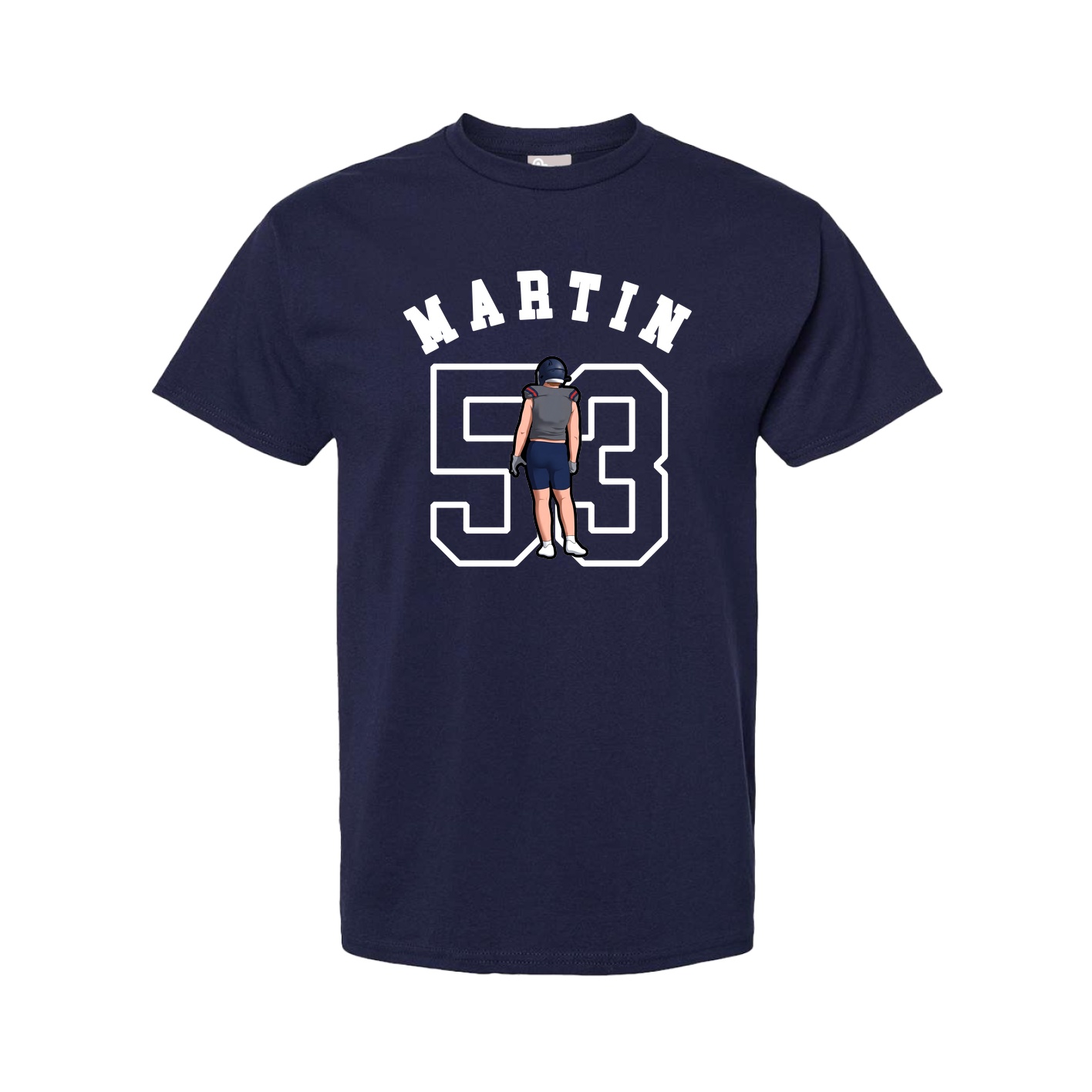 Youth Tee — Shirsey Arch in Navy