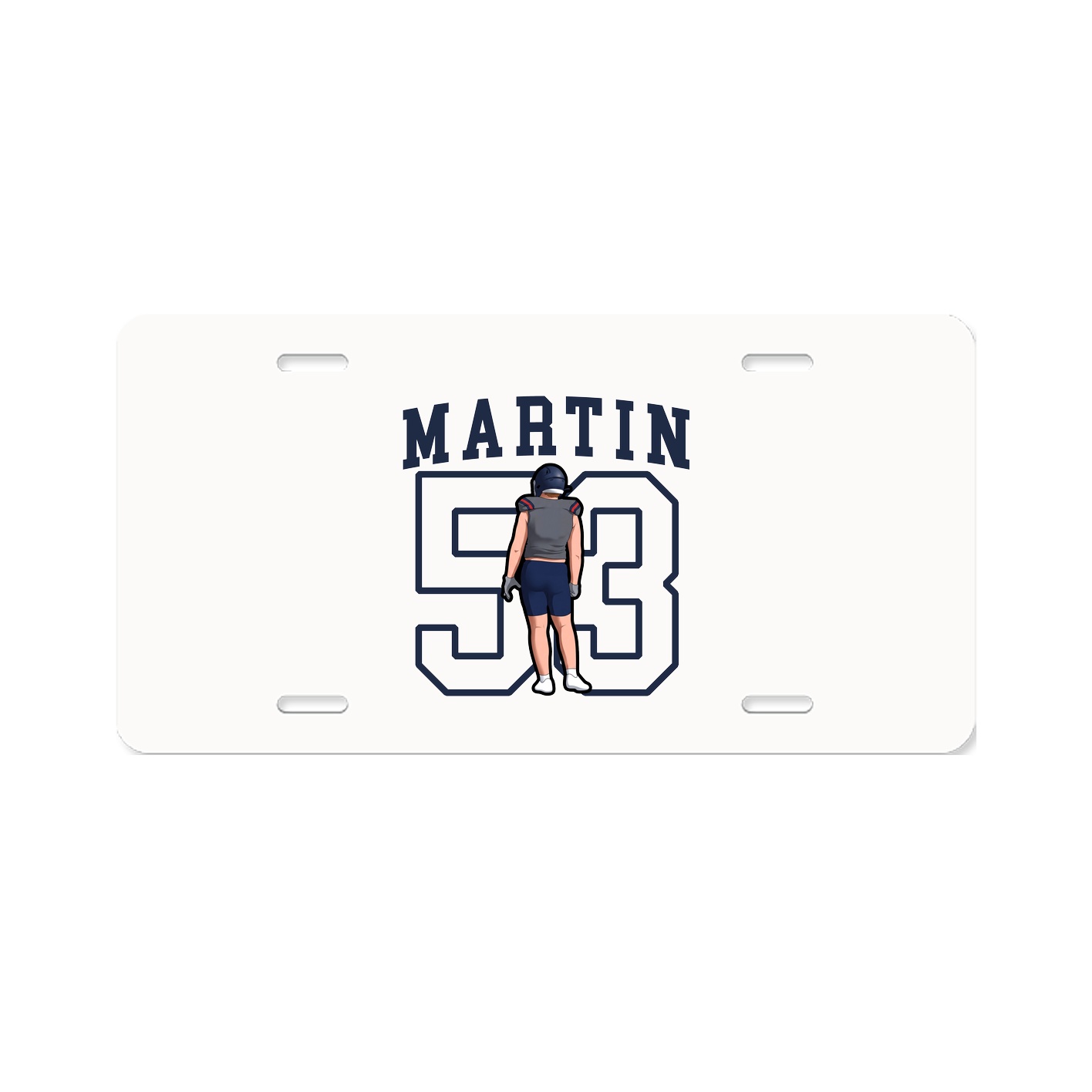 License Plate — Shirsey in Classic