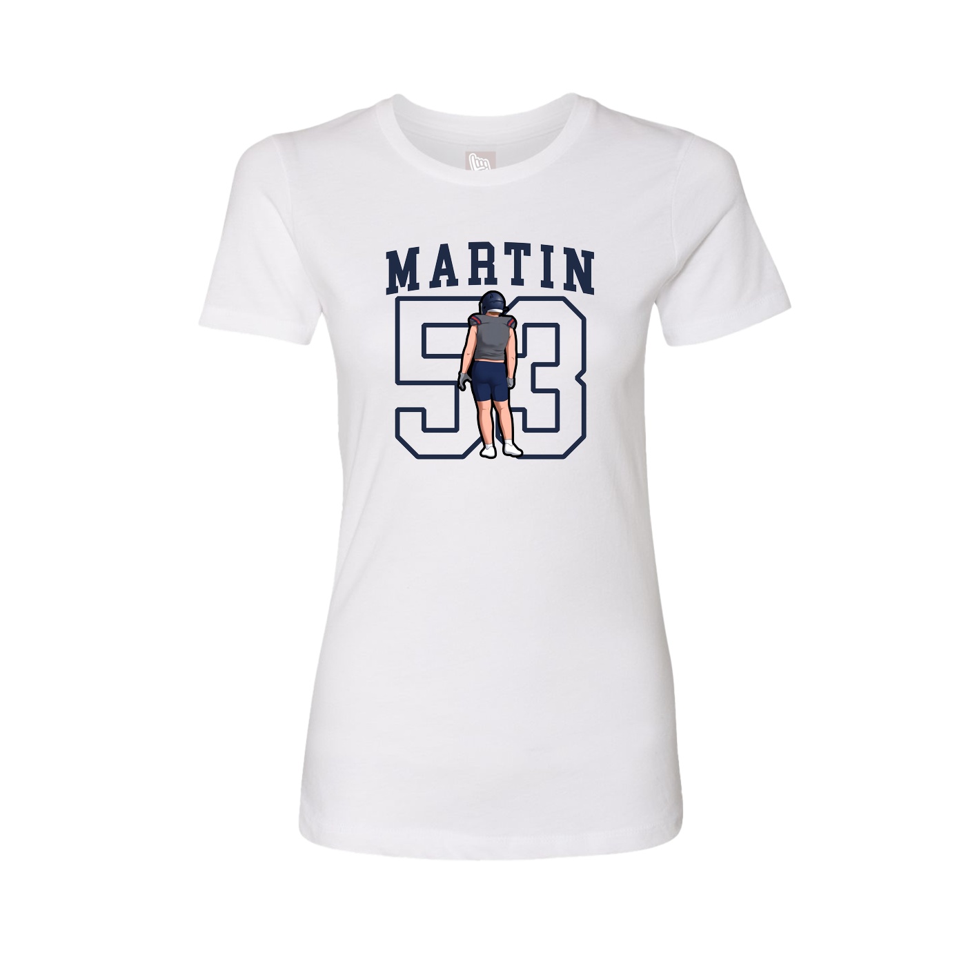 Fitted Women's Tee — Shirsey in White