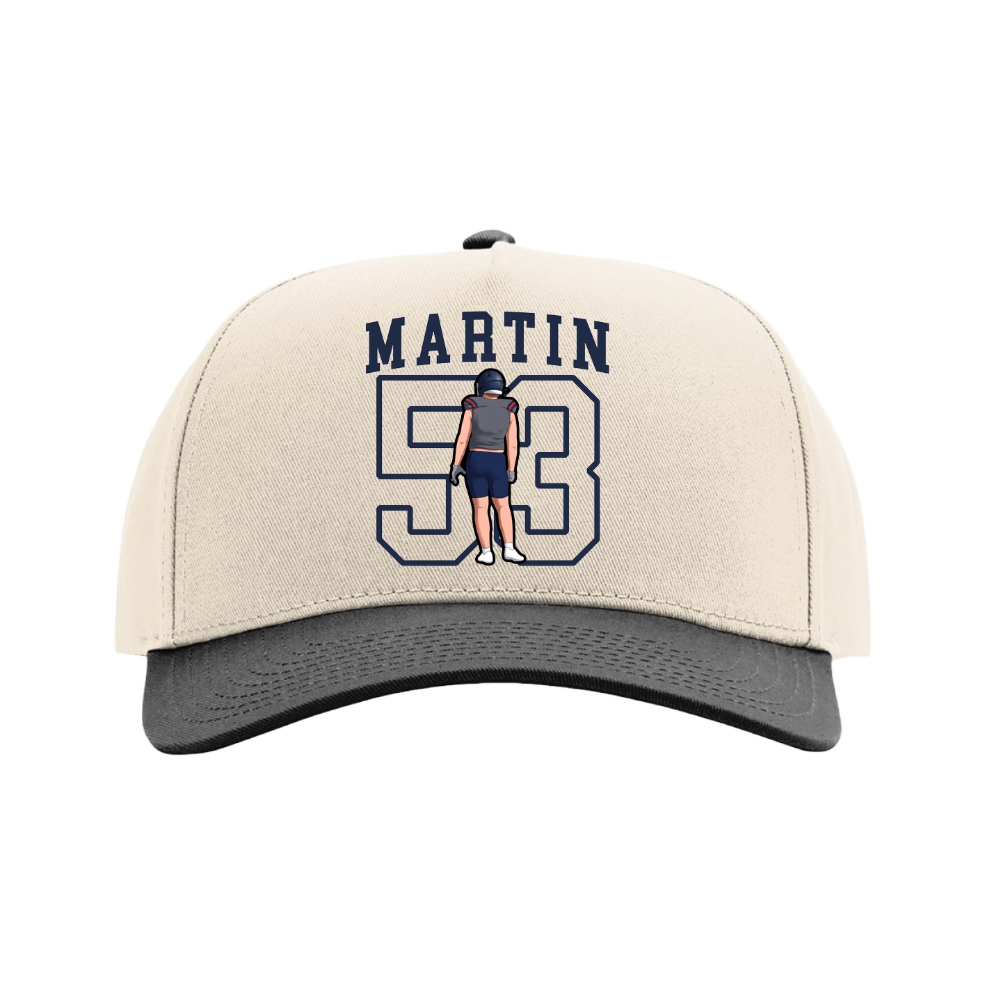 Full Fabric Five-Panel Champ Cap
