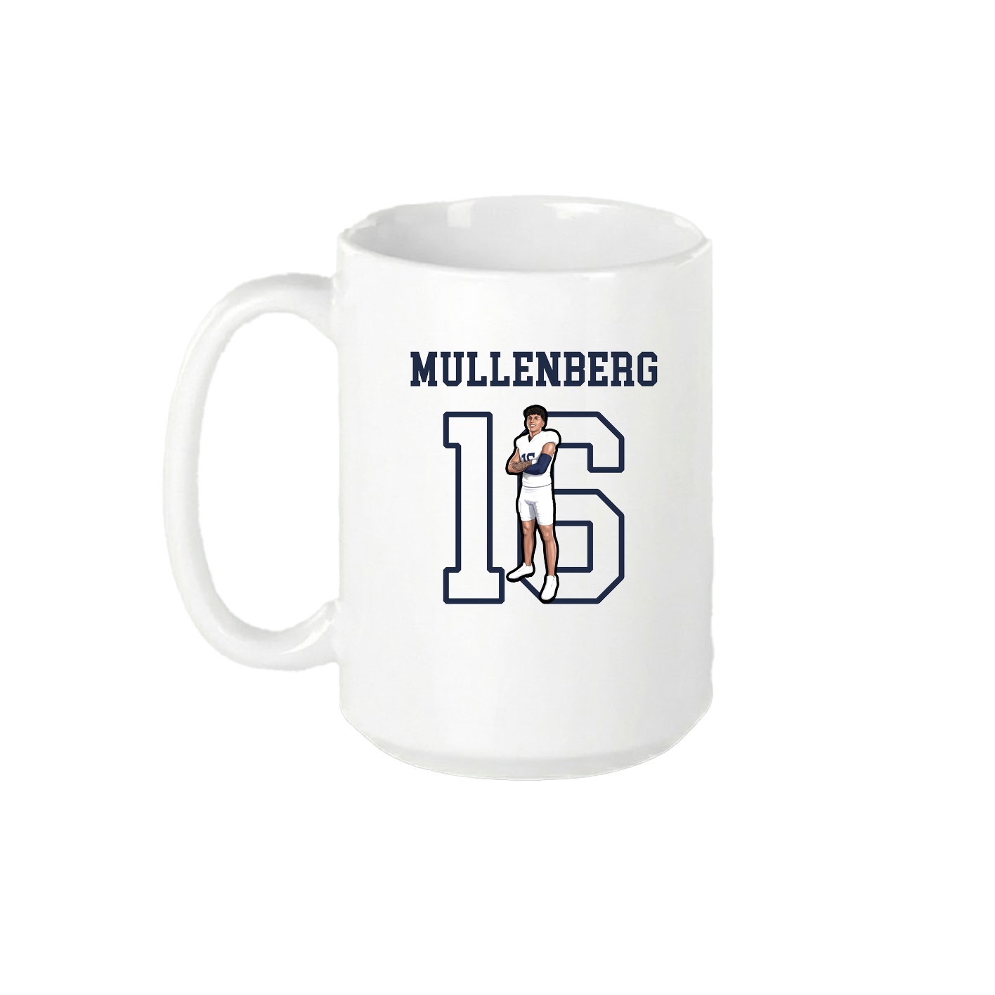 15oz Coffee Mug — Shirsey in White