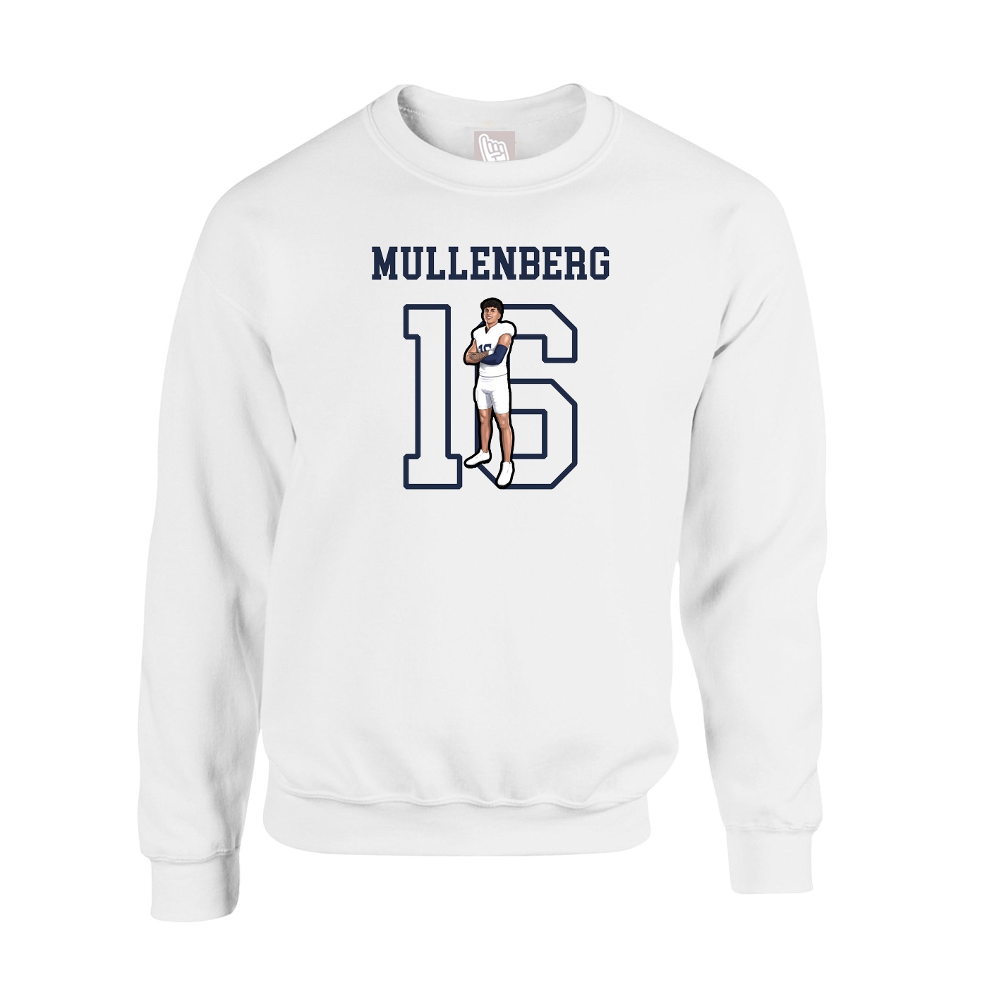Fleece Crew — Shirsey in White