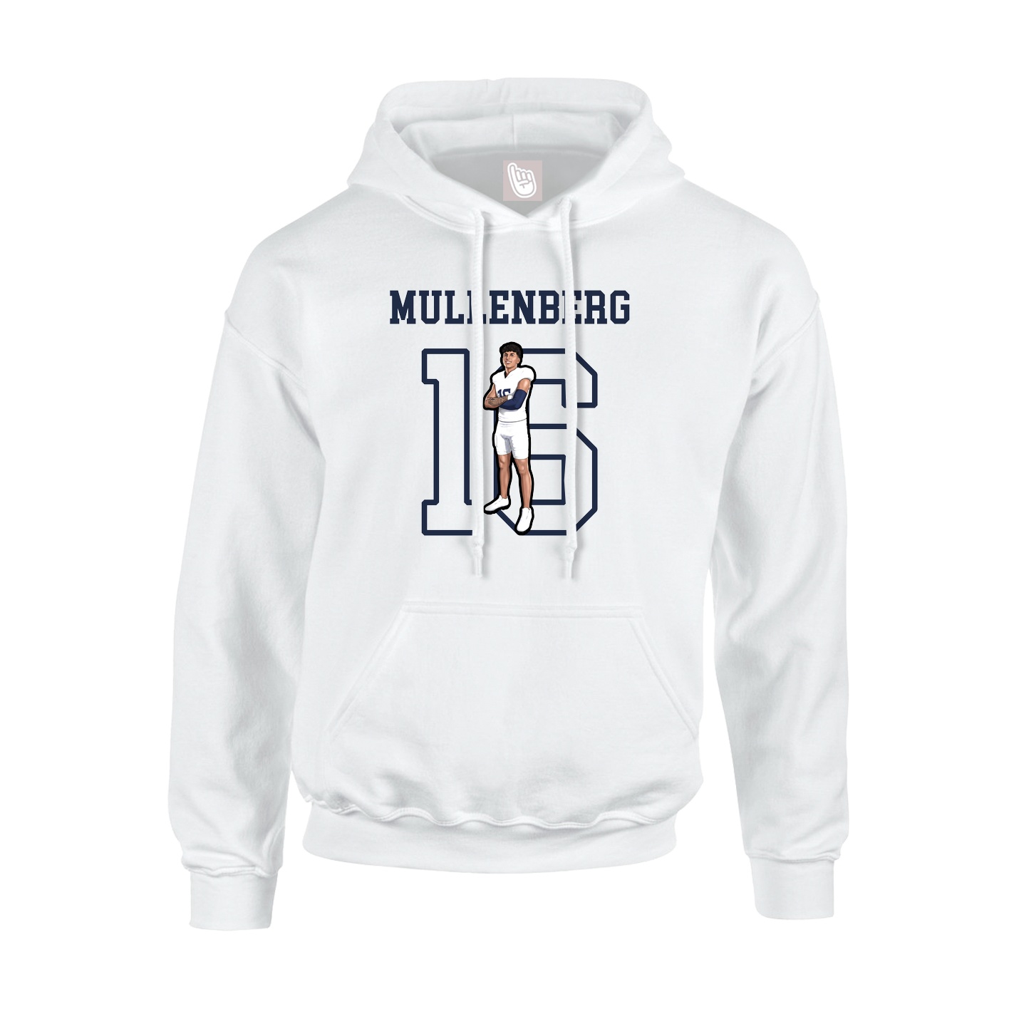Youth Hoodie — Shirsey in White