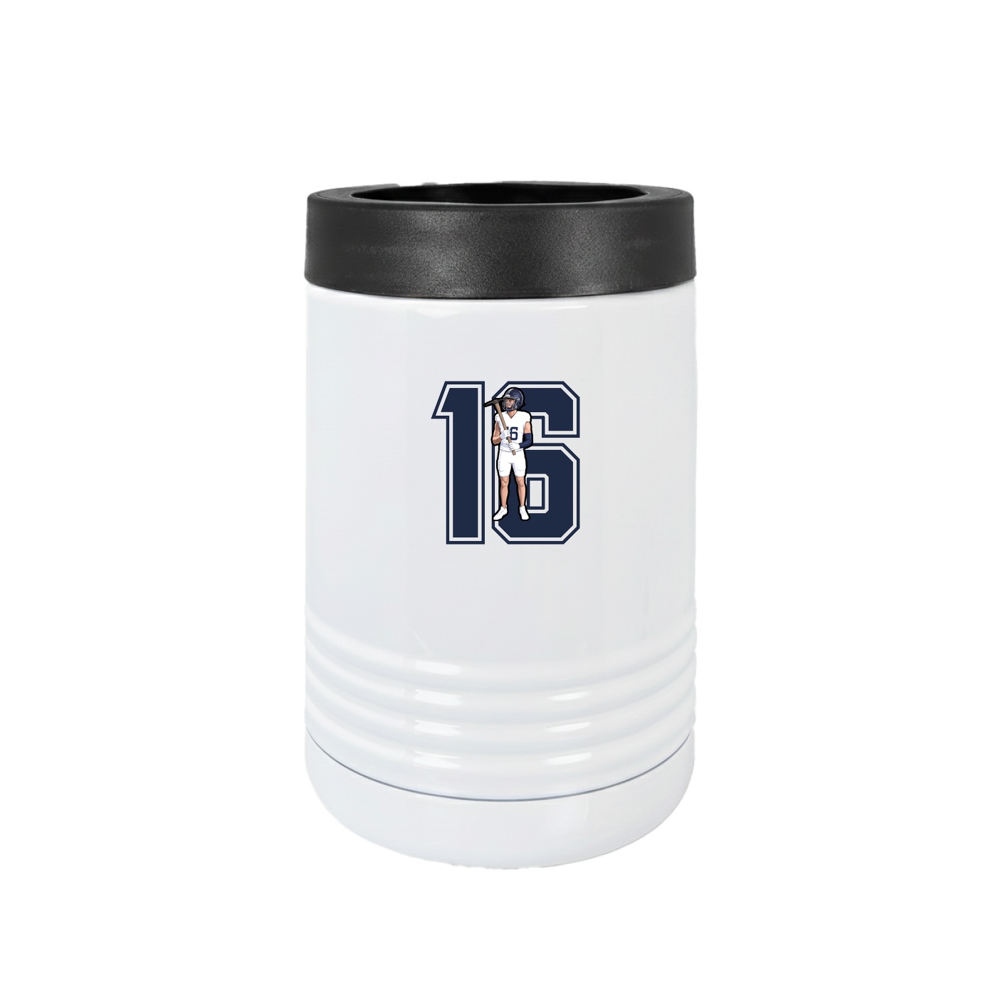 Beverage Holder — Number in White