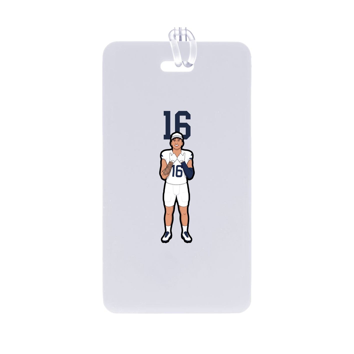 Bag Tag — Number Top in Classic