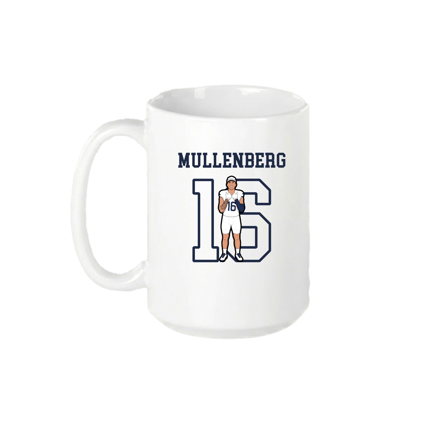 15oz Coffee Mug — Shirsey in White