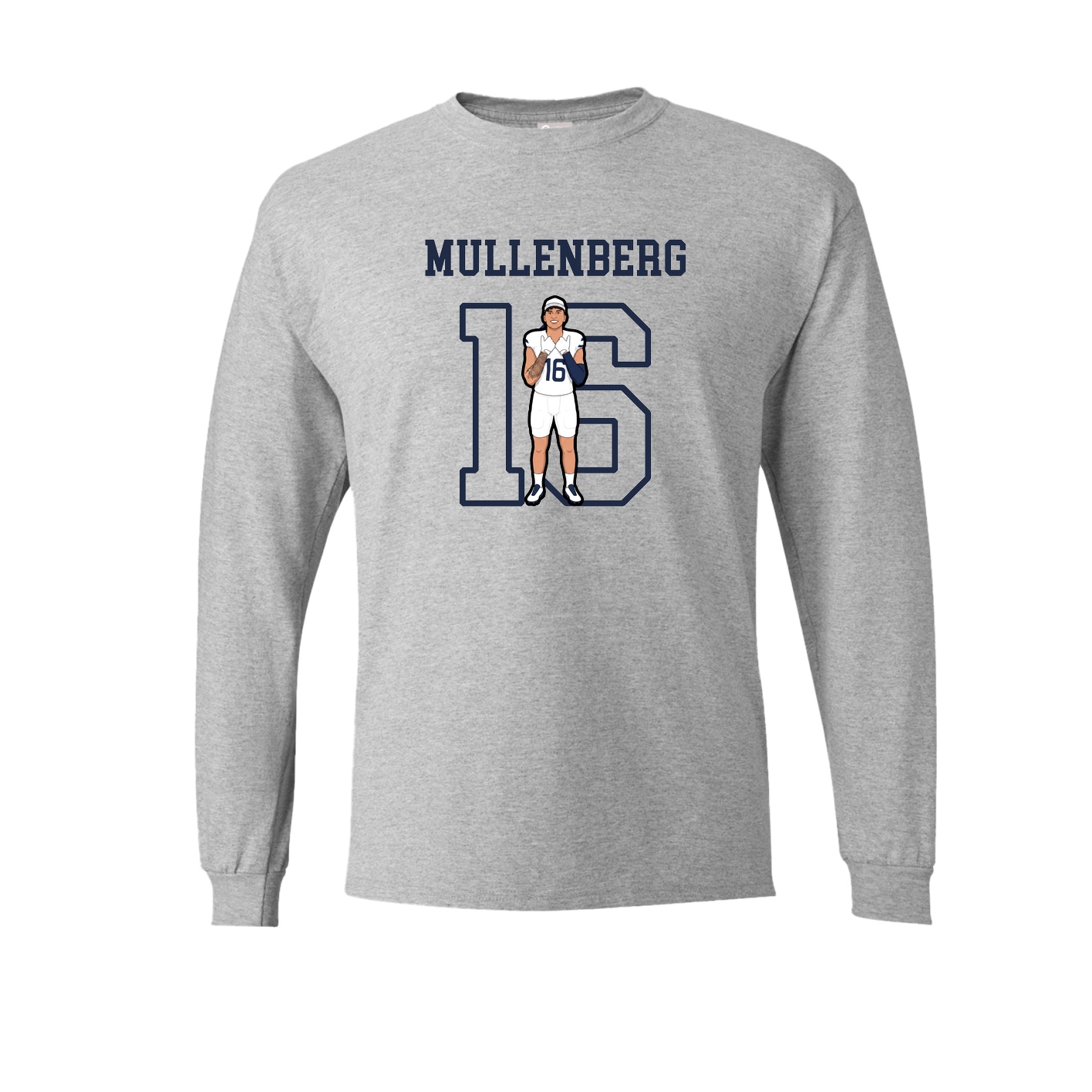 Long Sleeve Tee — Shirsey in Grey